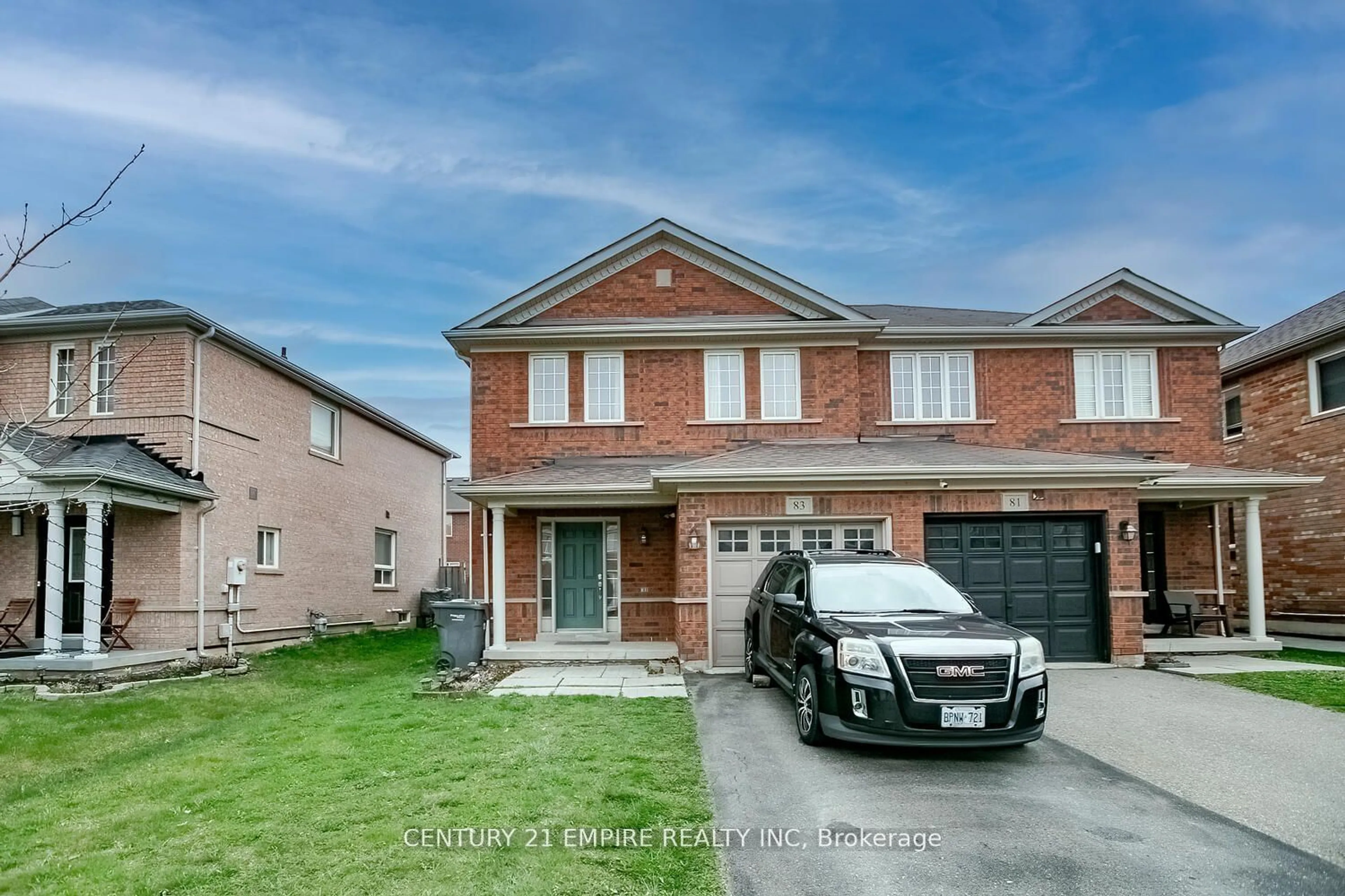 A pic from exterior of the house or condo for 83 Bushmill Circ, Brampton Ontario L7A 0K6