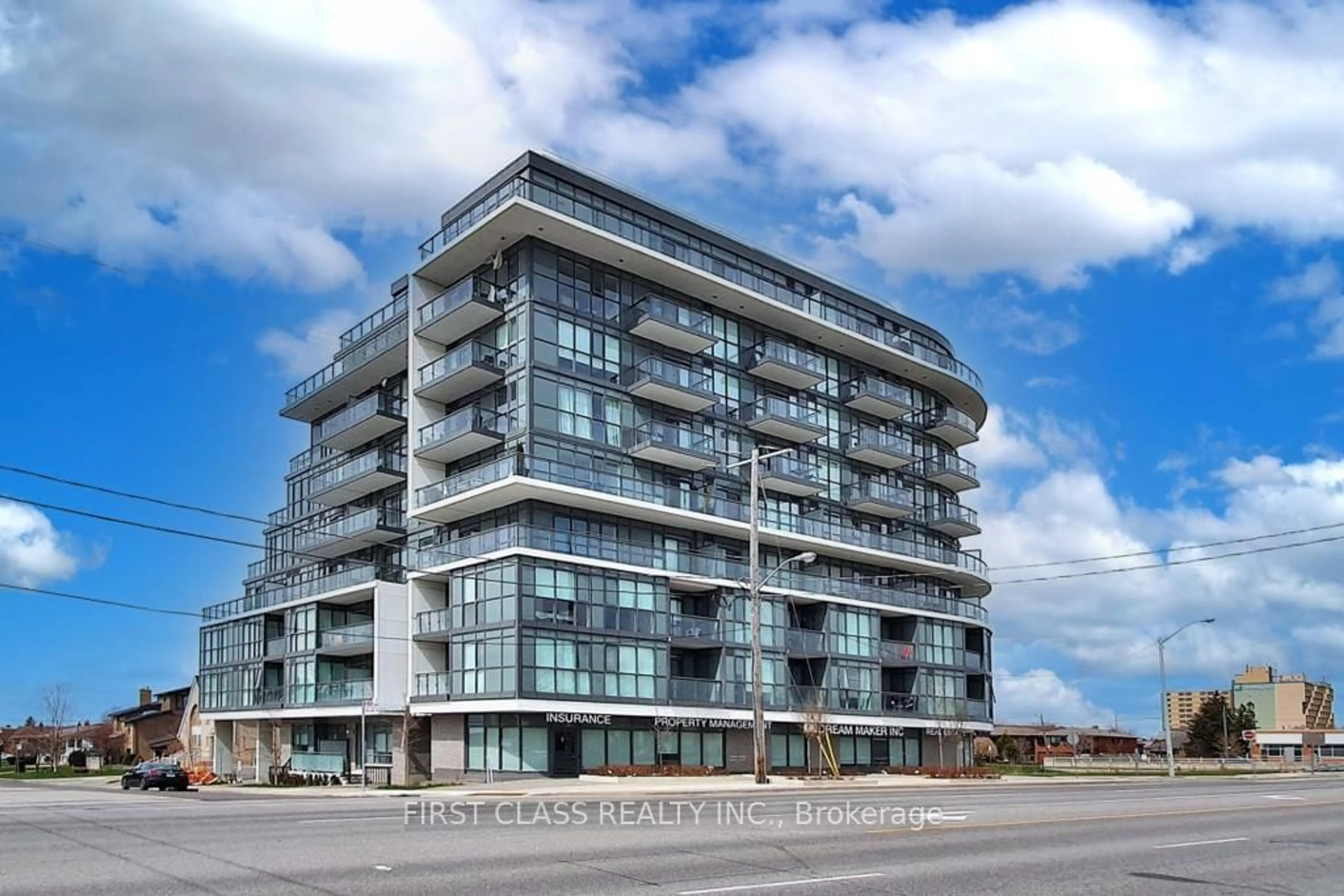 A pic from exterior of the house or condo for 16 Mcadam Ave #607, Toronto Ontario M6A 0B9