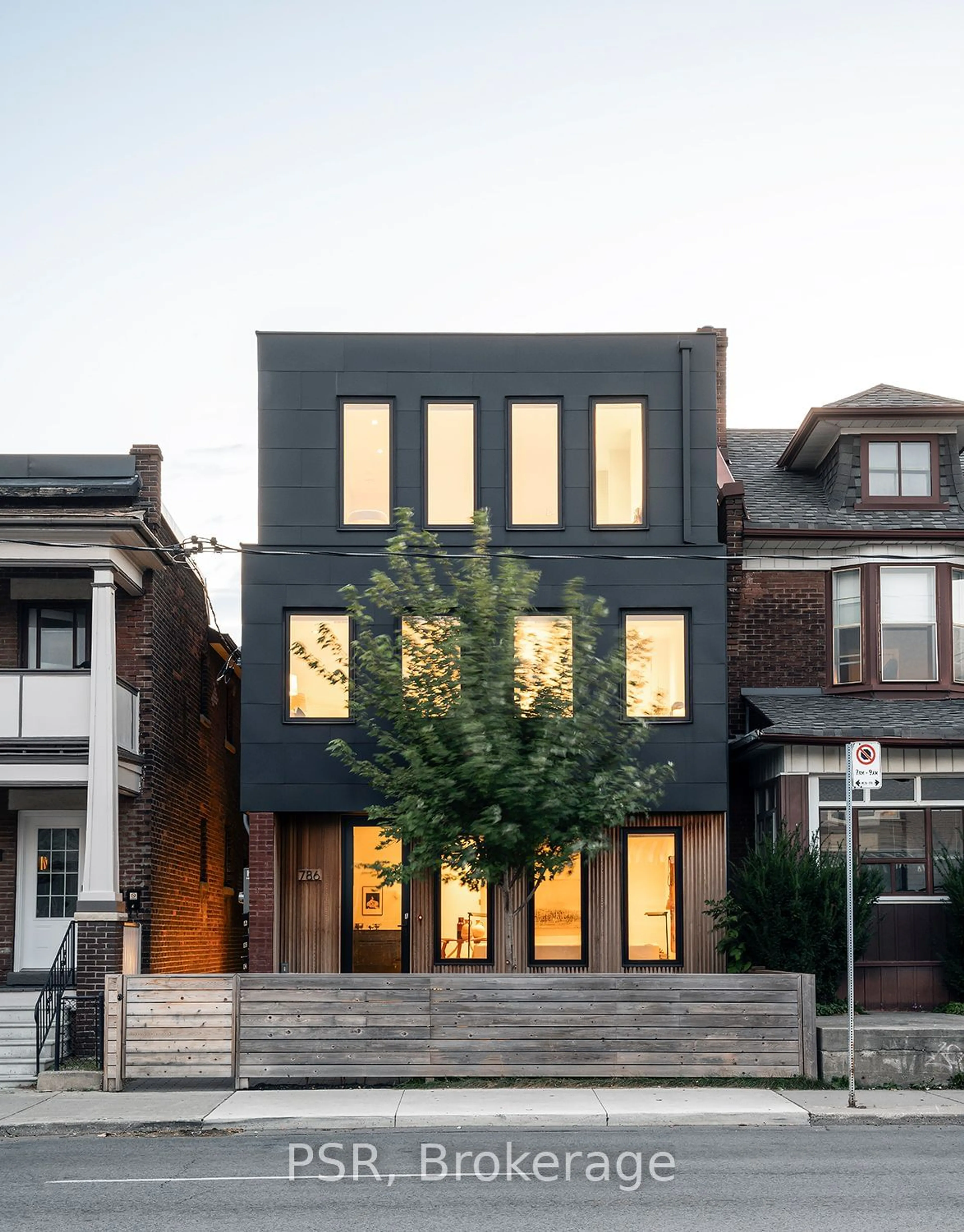 Home with brick exterior material for 786 Ossington Ave #C, Toronto Ontario M6G 3V1