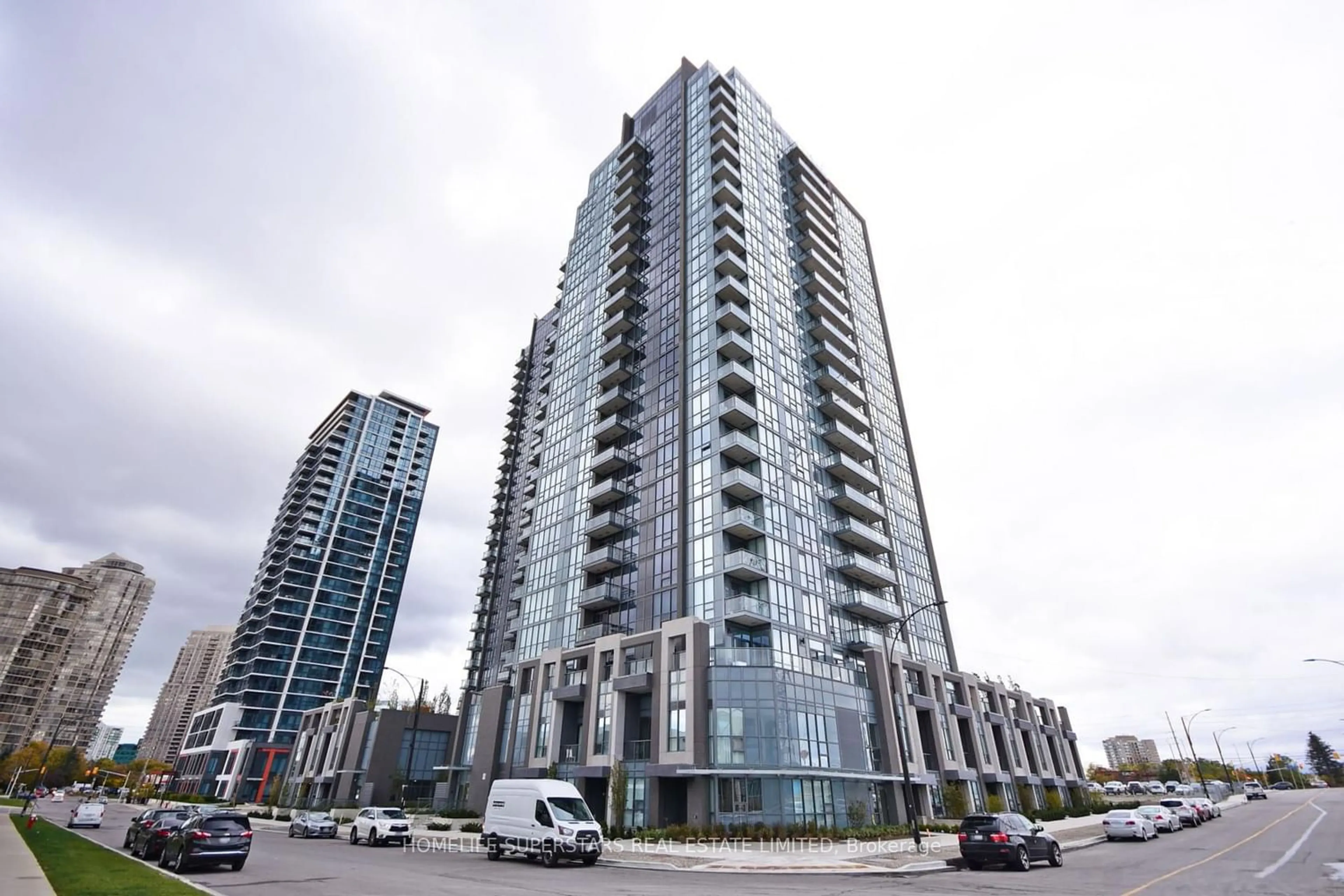A pic from exterior of the house or condo for 5033 Four Springs Ave #1712, Mississauga Ontario L5R 0E4
