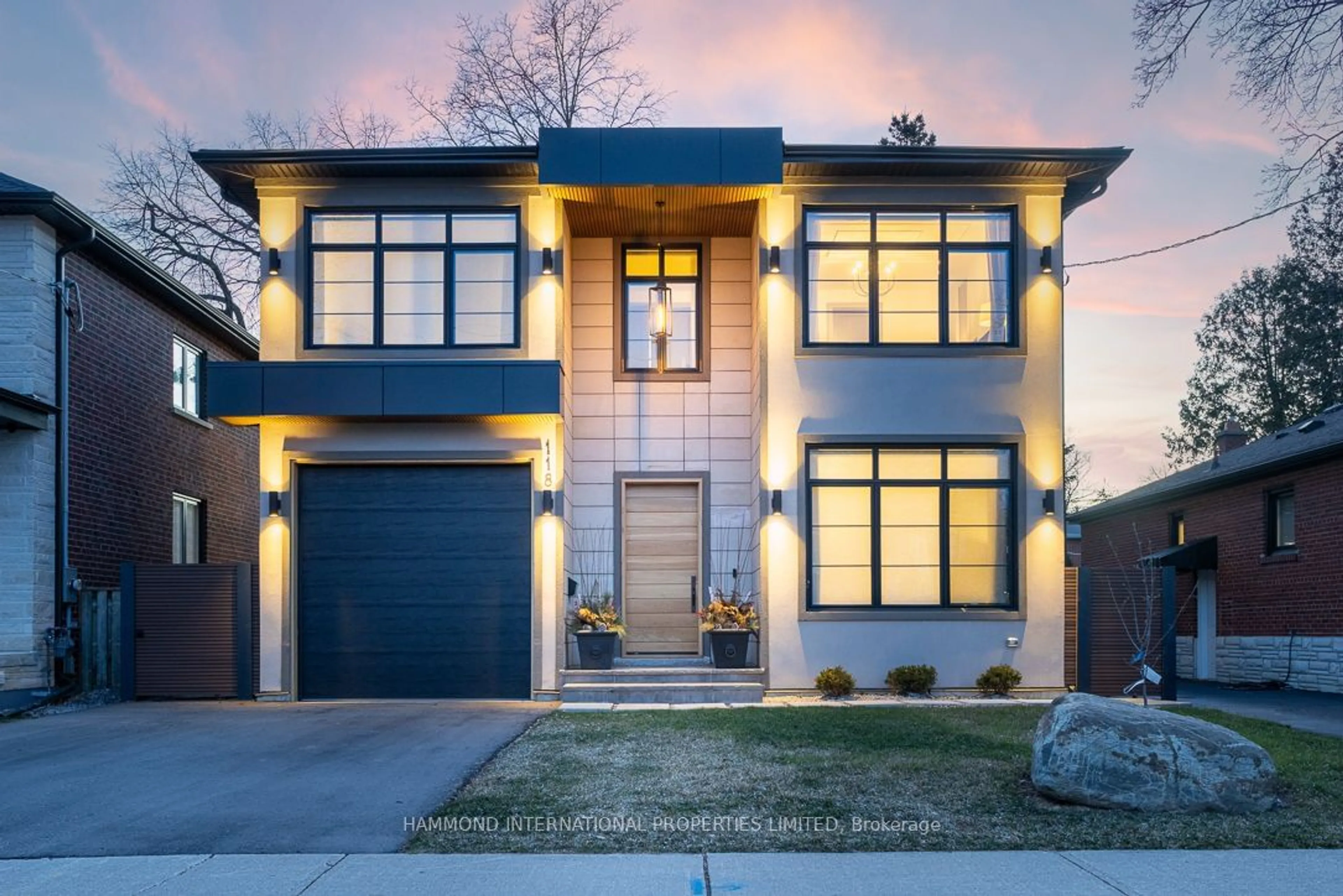 Home with brick exterior material for 118 Martin Grove Rd, Toronto Ontario M9B 4K5