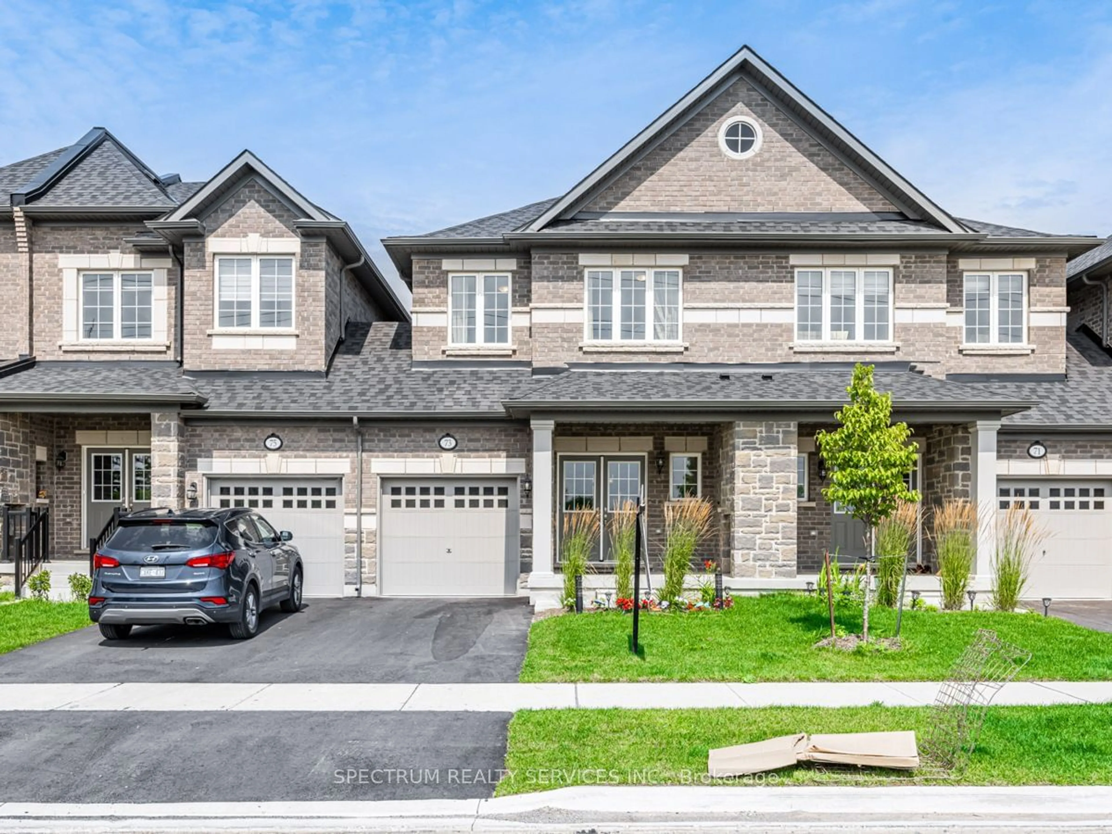 Home with brick exterior material for 73 Branigan Cres, Halton Hills Ontario L6Y 0A8