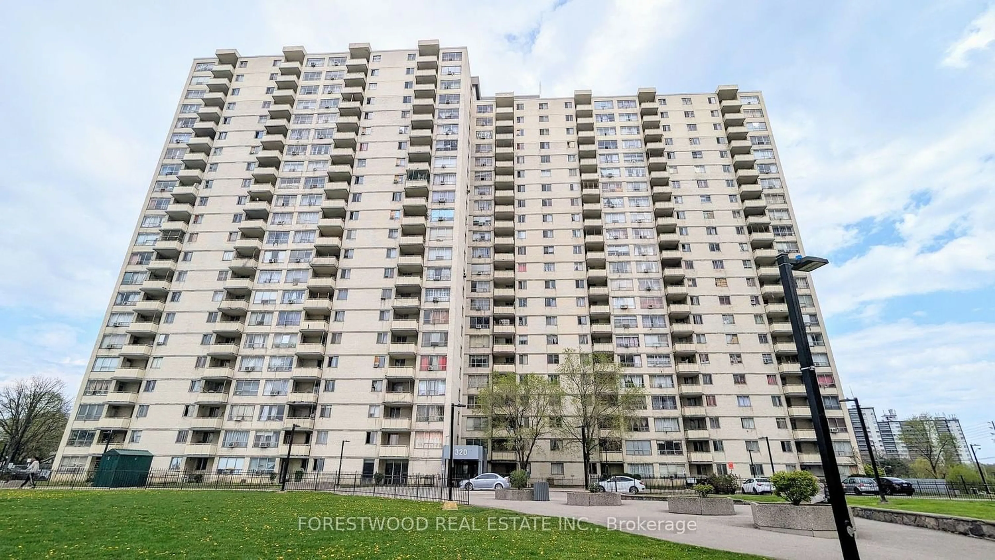 A pic from exterior of the house or condo for 320 Dixon Rd #1108, Toronto Ontario M9R 1S8