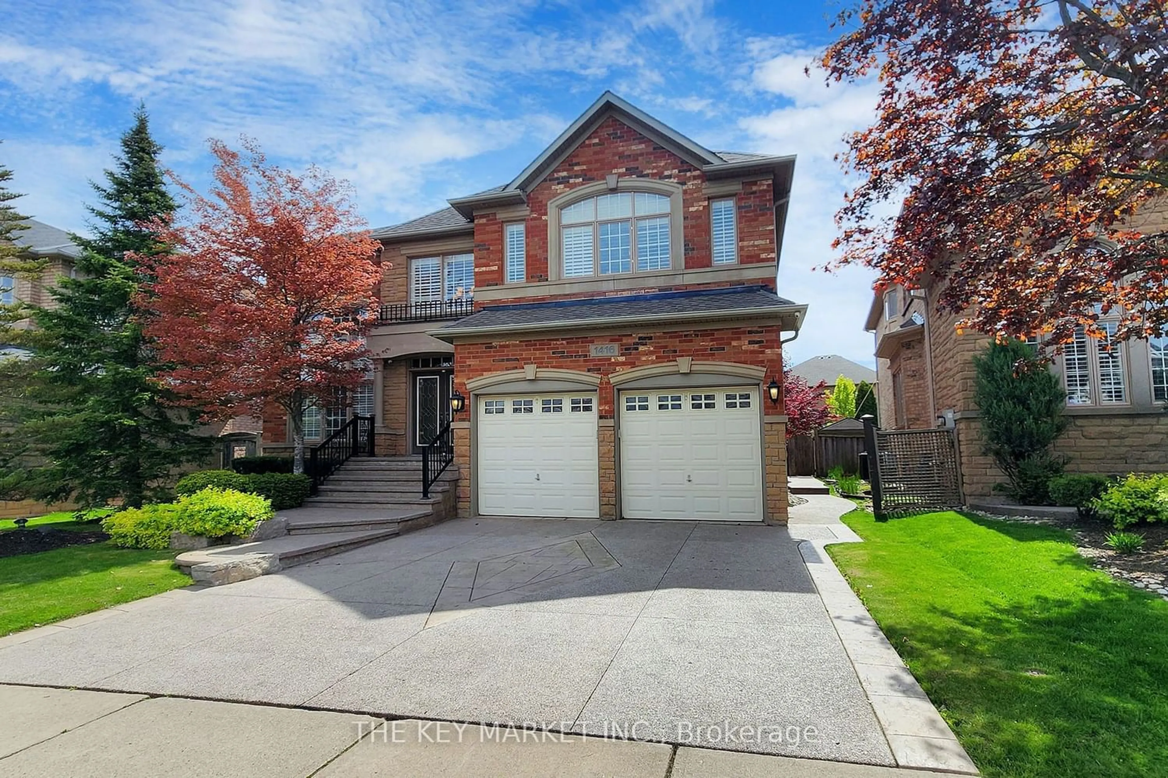 Home with brick exterior material for 1416 Craigleith Rd, Oakville Ontario L6H 7R2