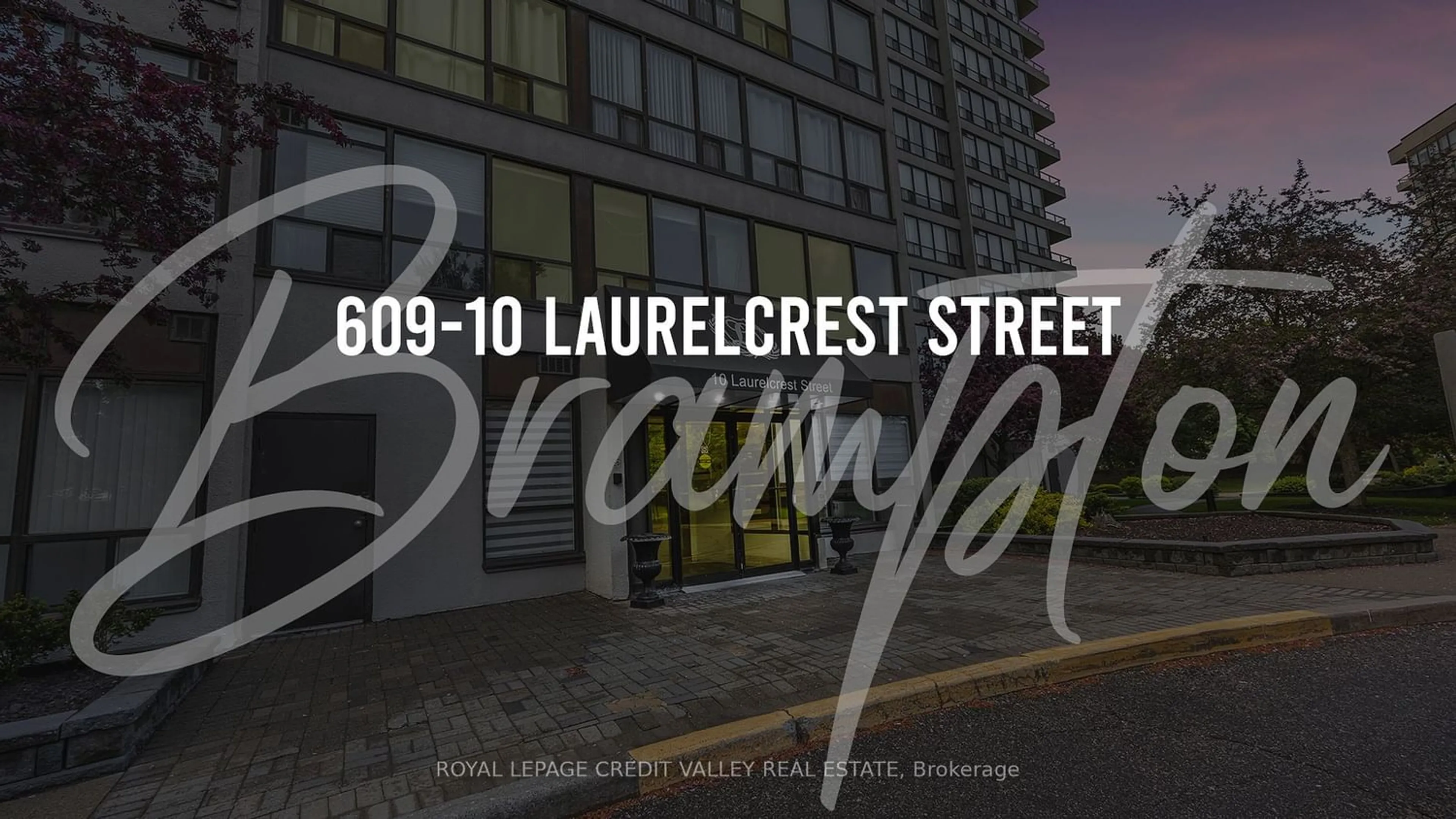 Street view for 10 Laurelcrest St #609, Brampton Ontario L6S 5Y3