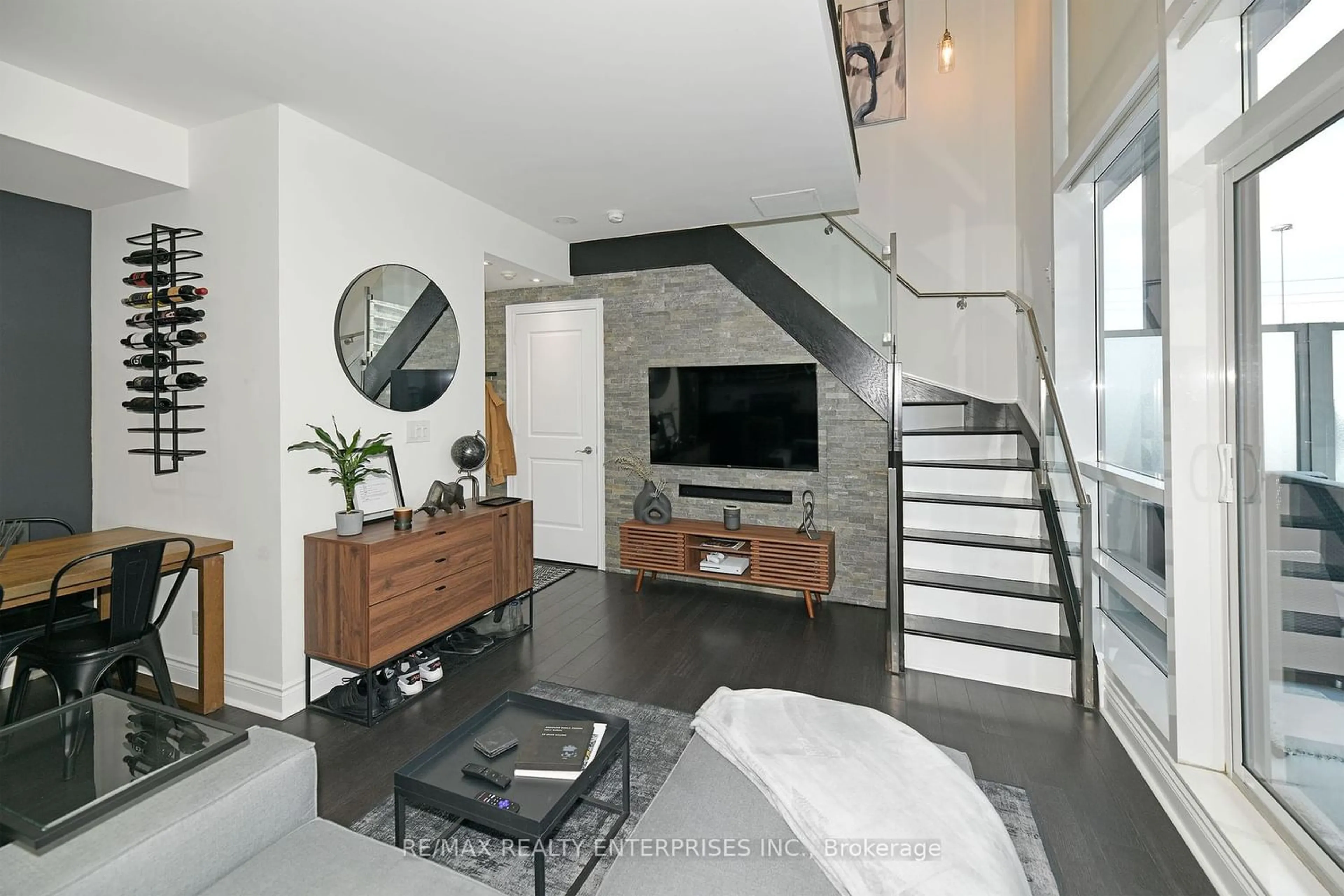 Living room for 16 Brookers Lane #208, Toronto Ontario M8V 0A5