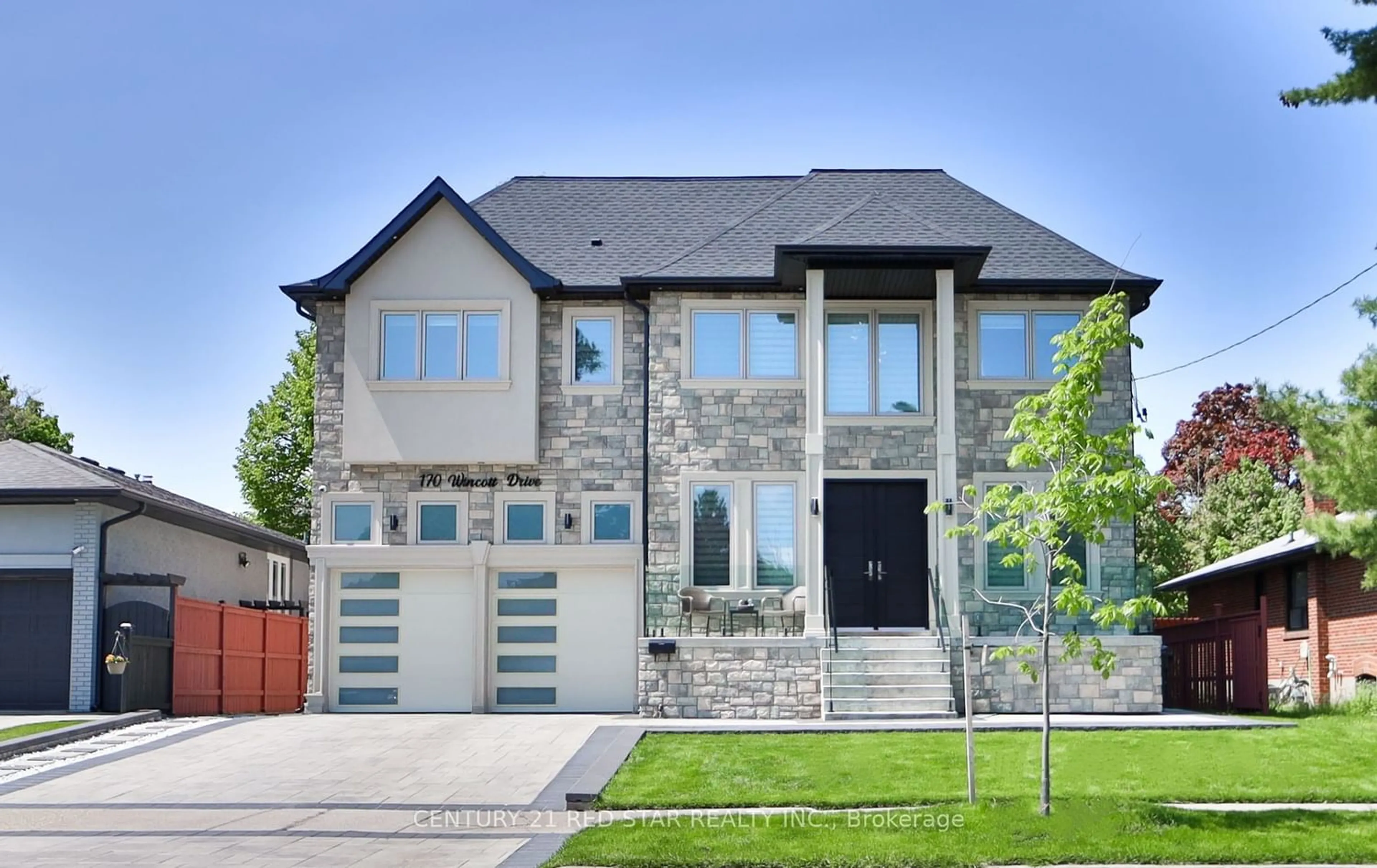Home with brick exterior material for 170 Wincott Dr, Toronto Ontario M9R 2P8