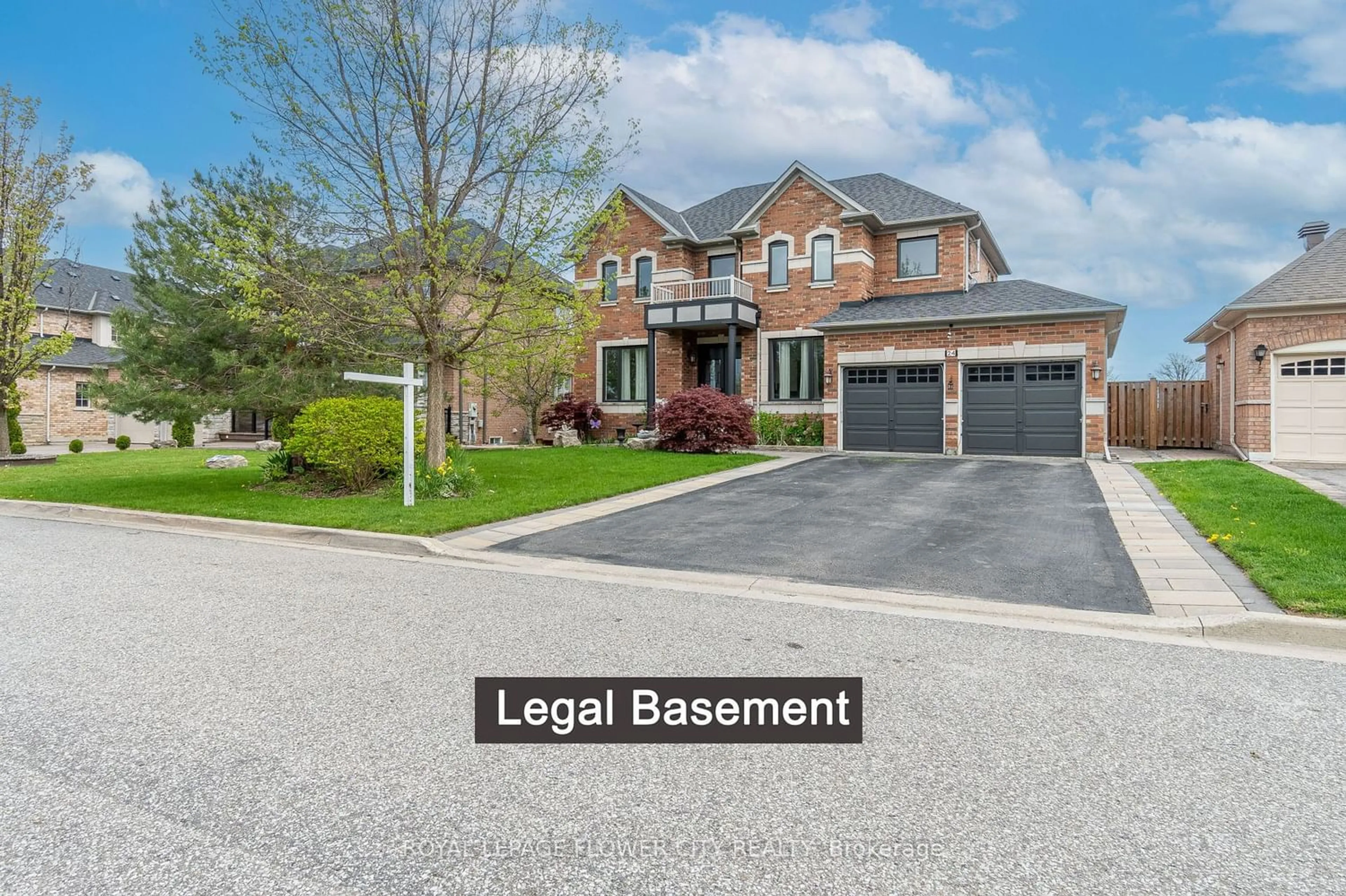 Frontside or backside of a home for 24 Upper Ridge Cres, Brampton Ontario L6P 2C6
