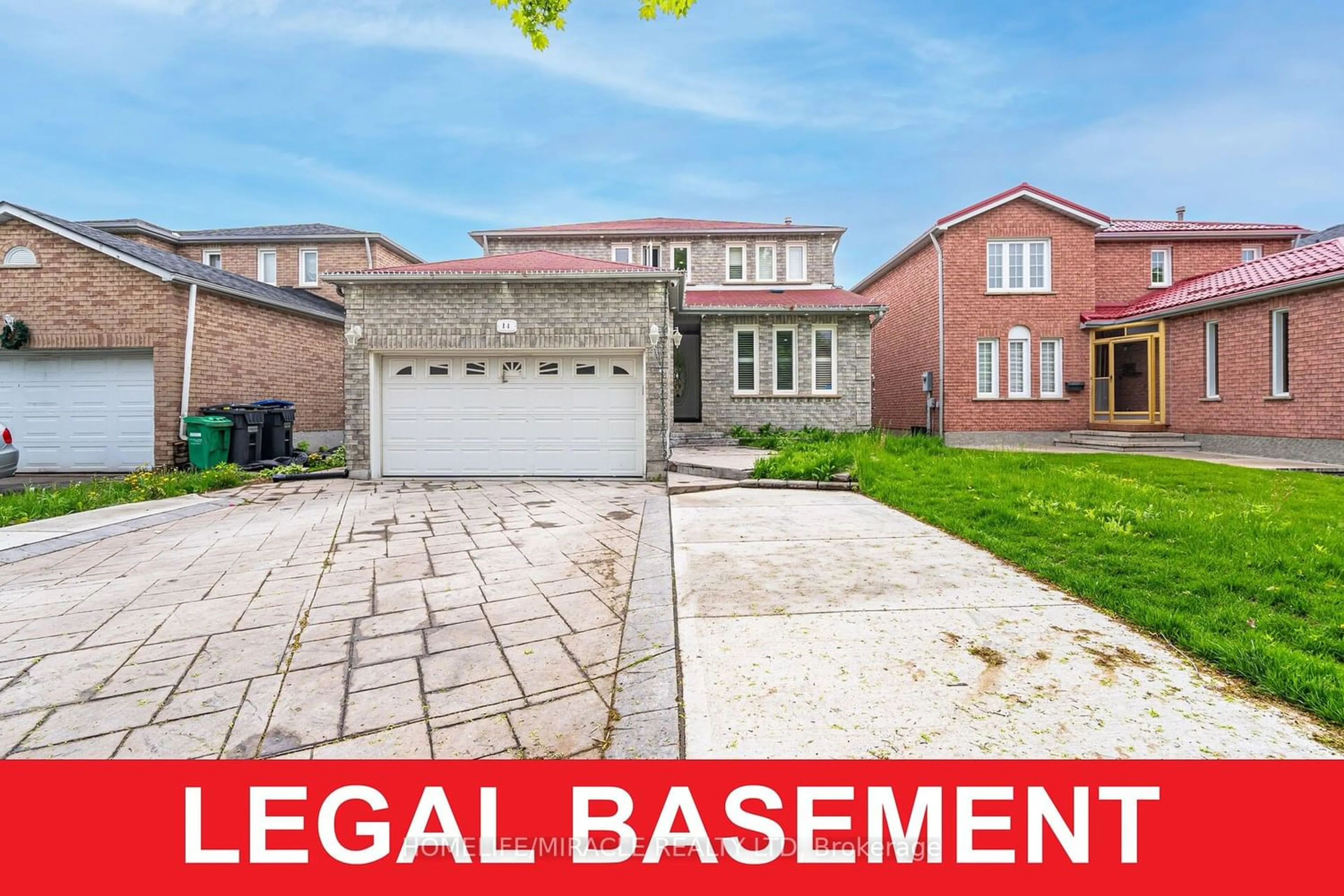 Frontside or backside of a home for 14 Burnhope Dr, Brampton Ontario L6X 3R7