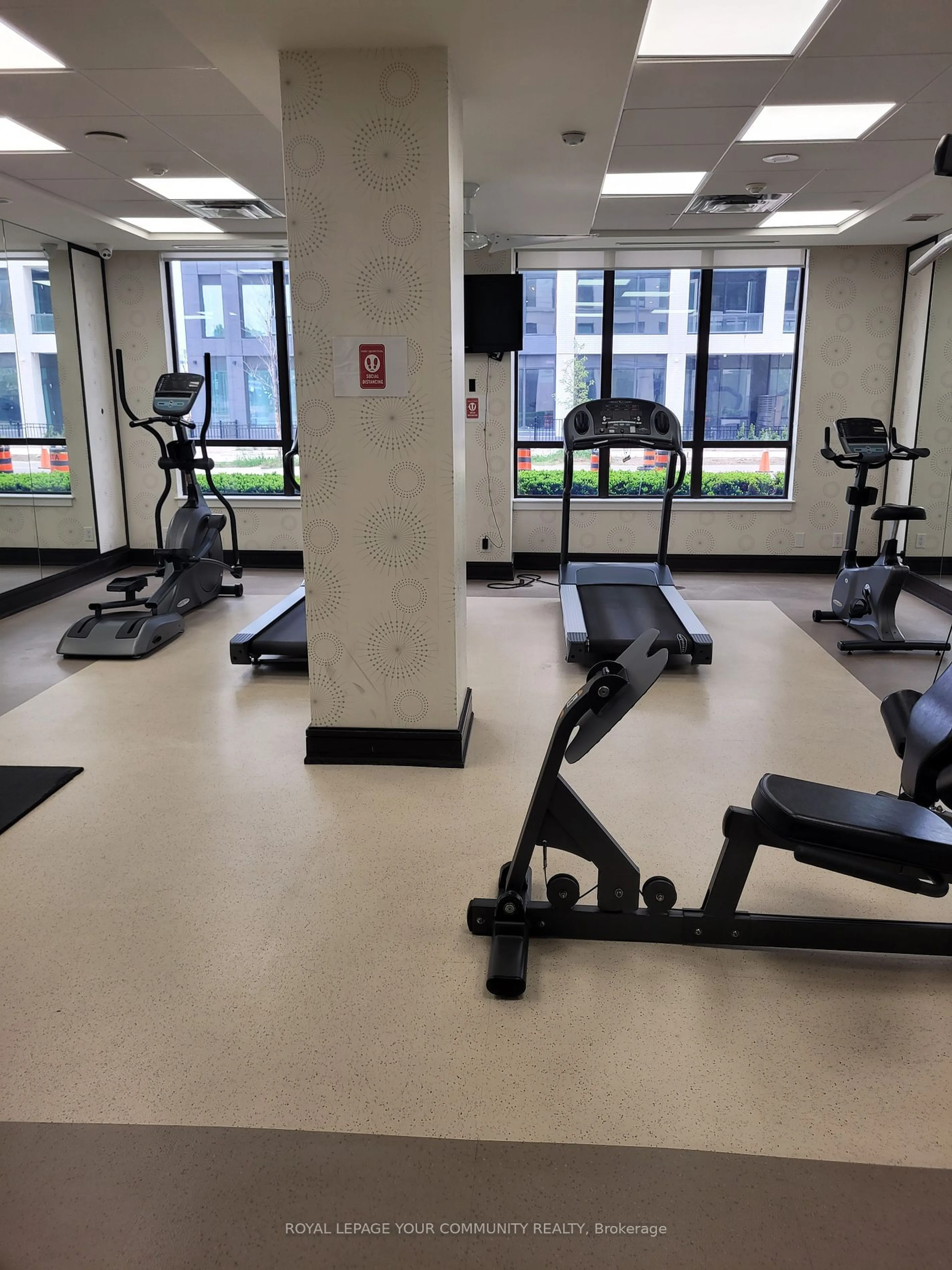 Gym or fitness room for 55 De Boers Dr #704, Toronto Ontario M3J 0G5