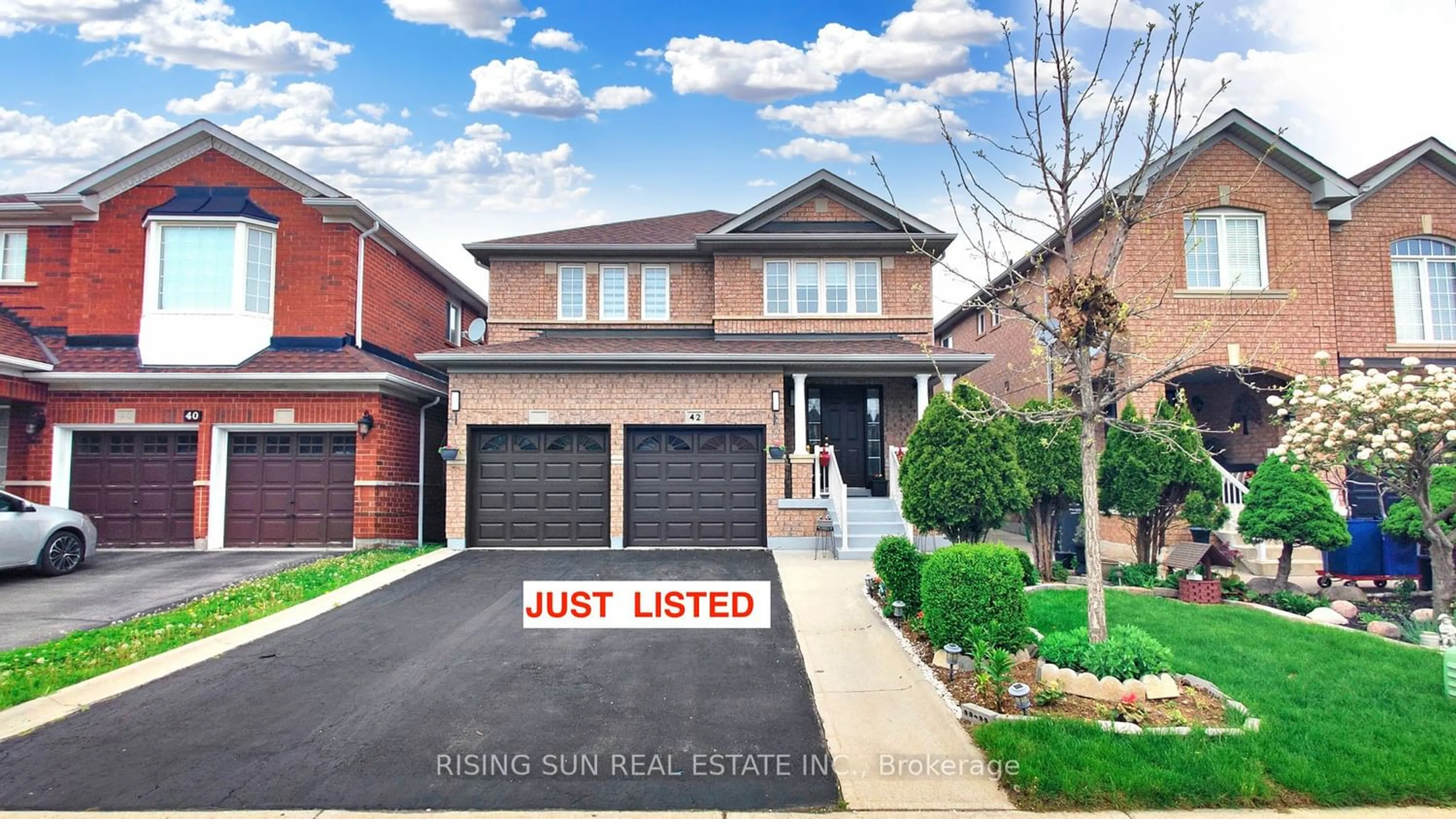 Home with brick exterior material for 42 Dunure Cres, Brampton Ontario L7A 2Y6
