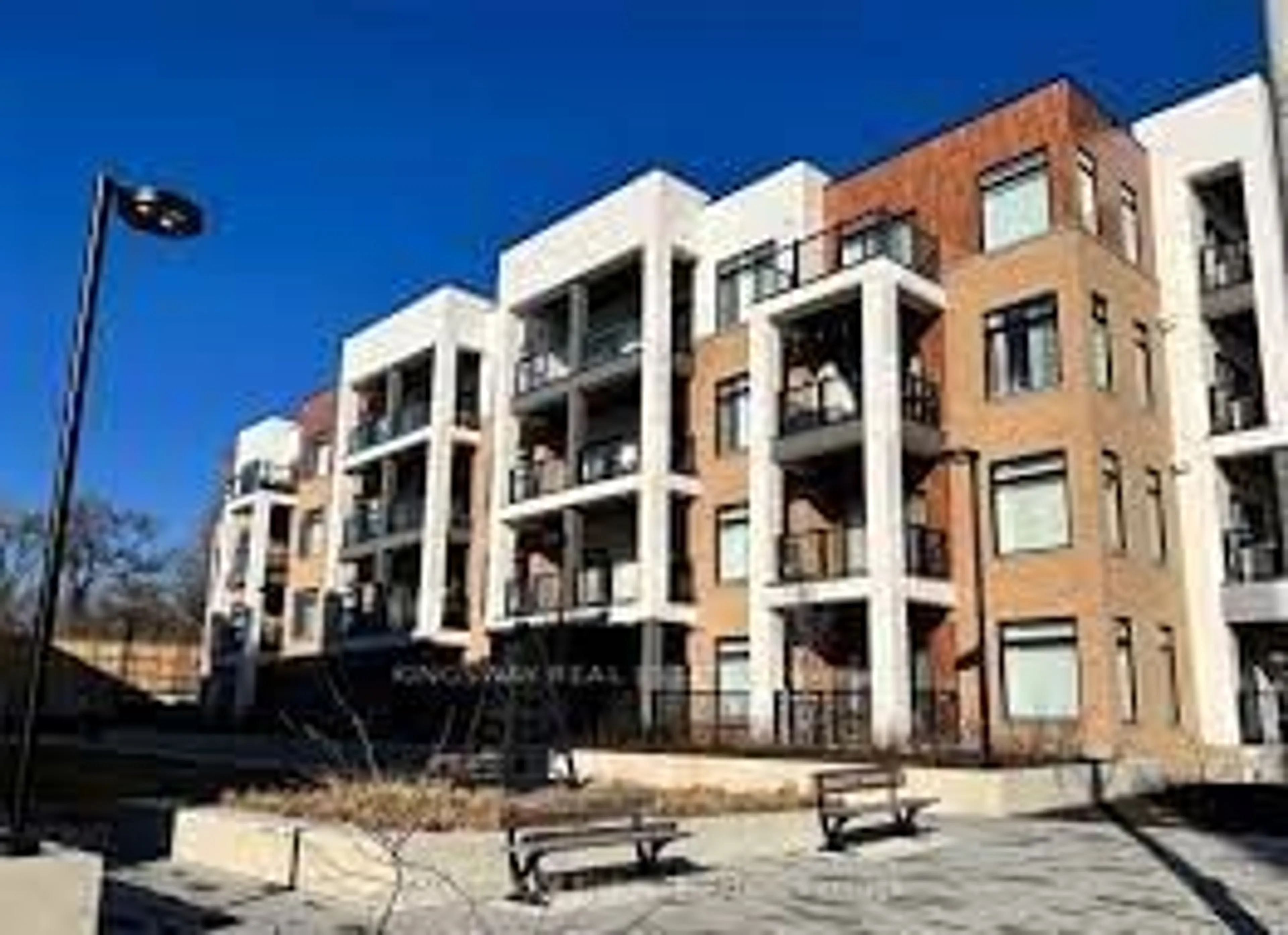 A pic from exterior of the house or condo for 120 Canon Jackson Dr #304, Toronto Ontario M6M 0B8