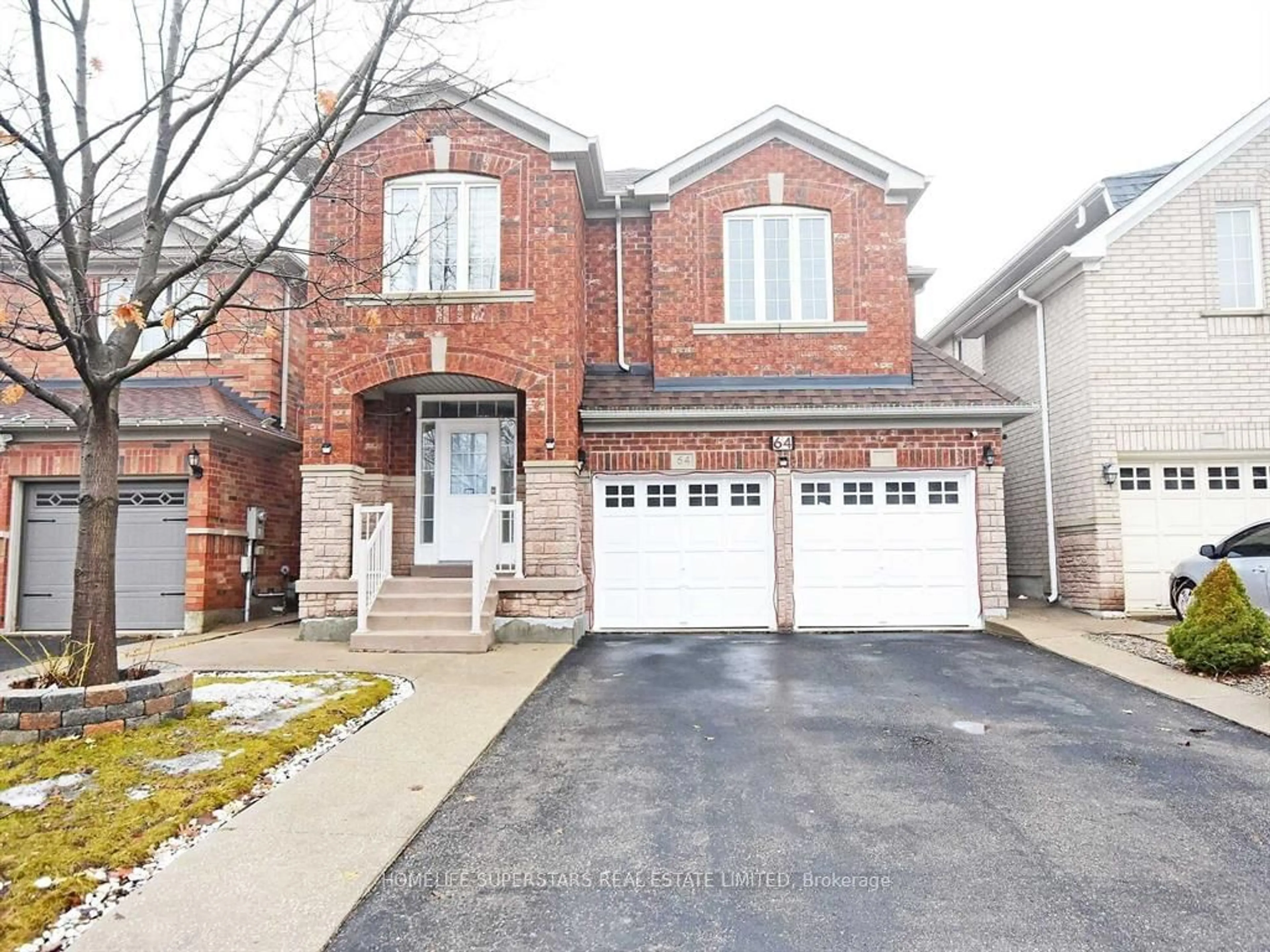 Home with brick exterior material for 64 Mccrimmon Dr, Brampton Ontario L7A 2Z3