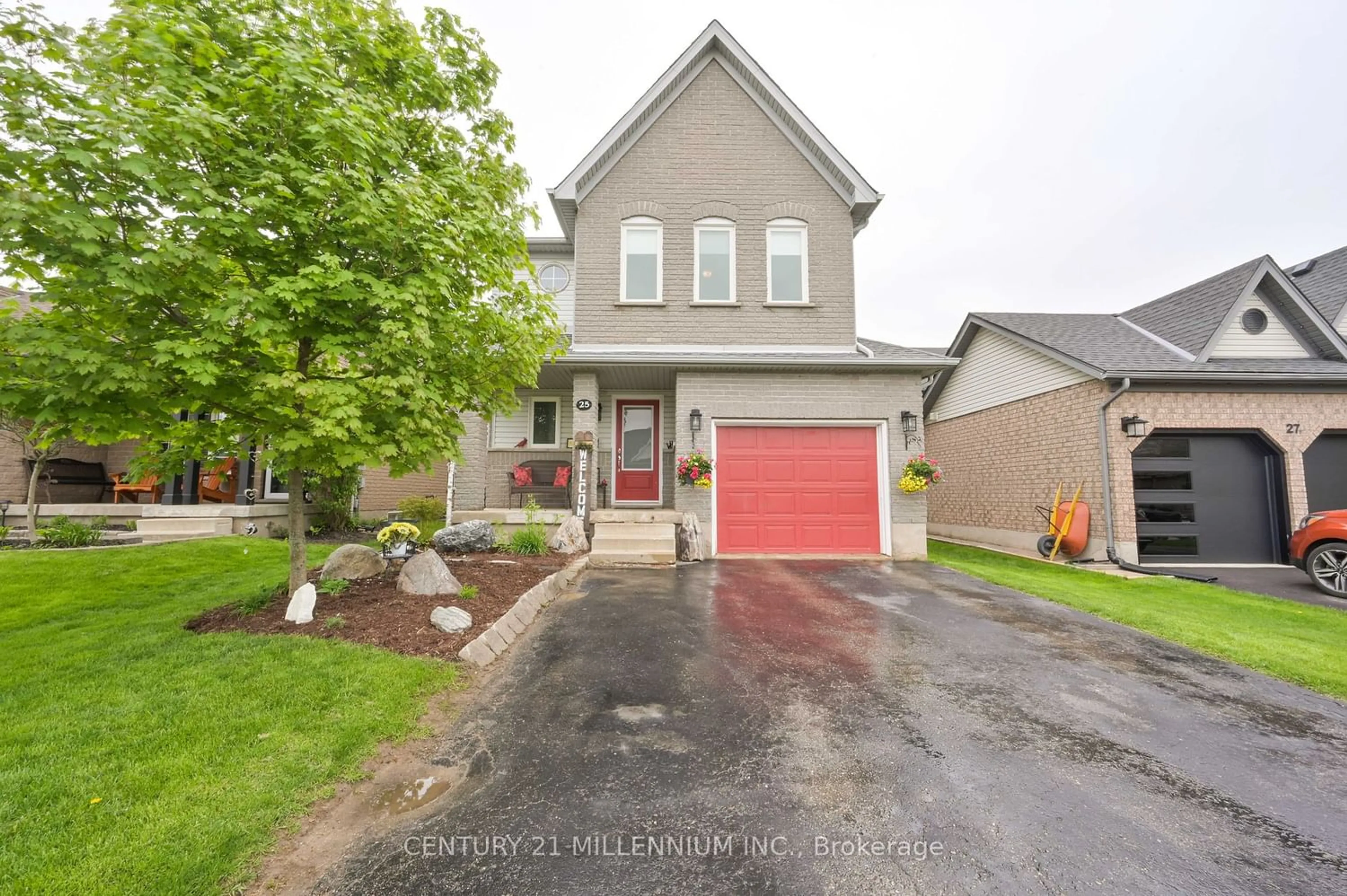 Frontside or backside of a home for 25 Glengarry Rd, Orangeville Ontario L9W 5A4