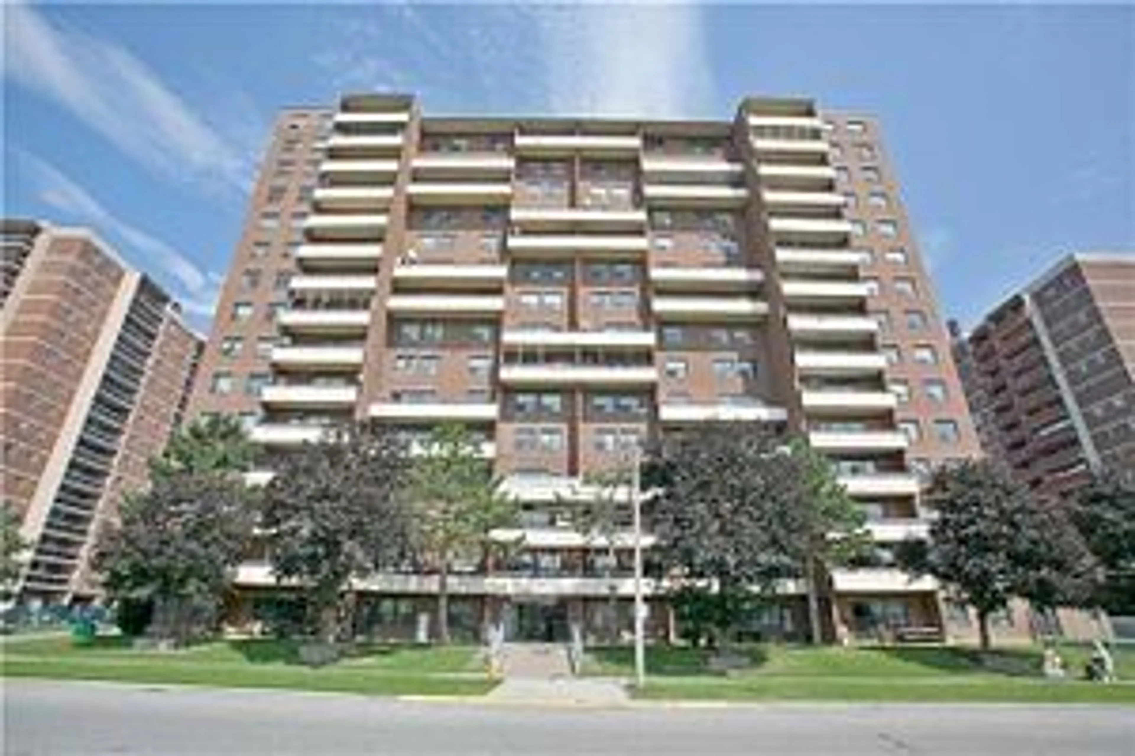 A pic from exterior of the house or condo for 45 Silverstone Dr #1608, Toronto Ontario M9V 4B1
