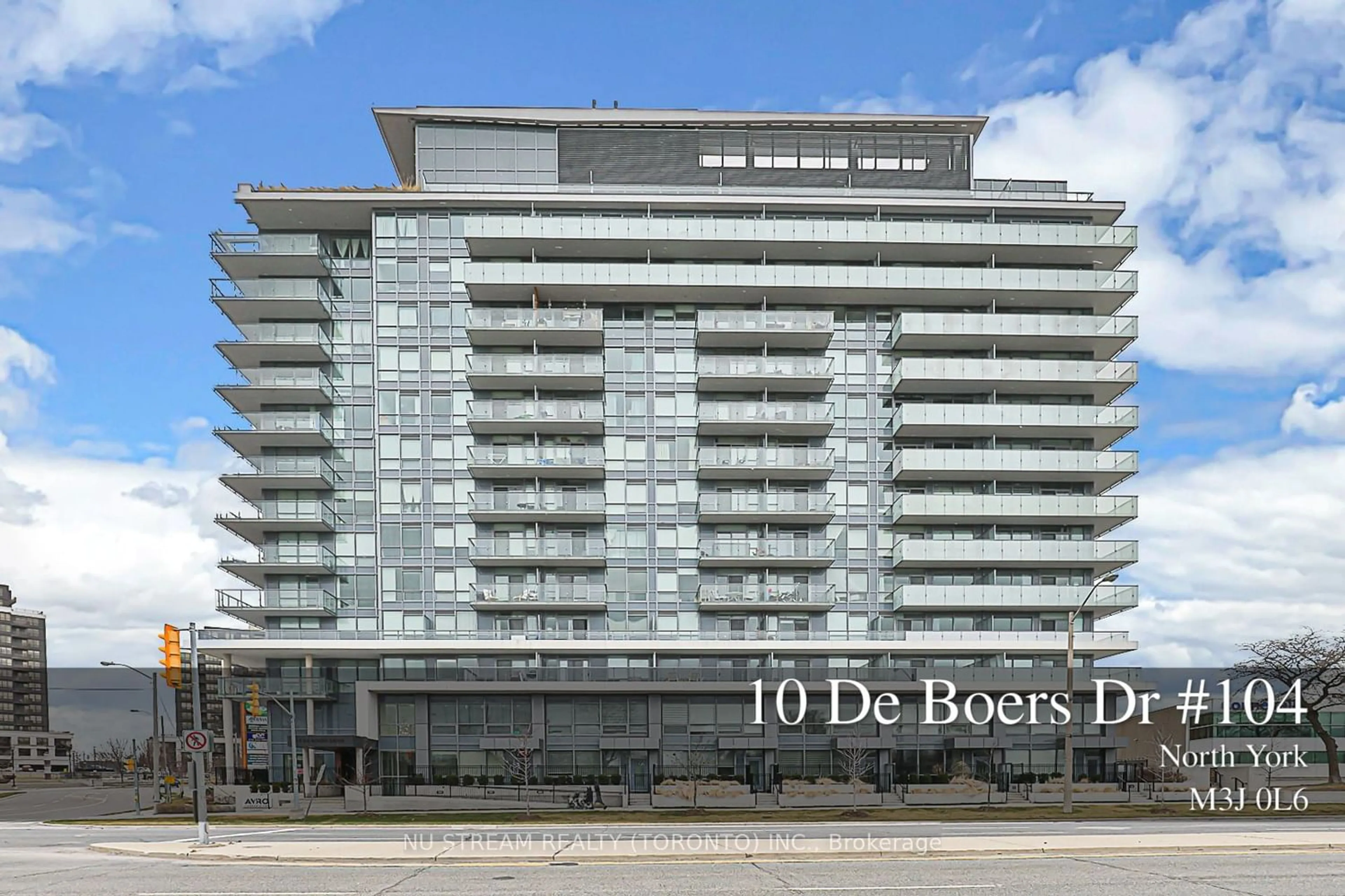 A pic from exterior of the house or condo for 10 De Boers Dr #Th04, Toronto Ontario M3J 0L6