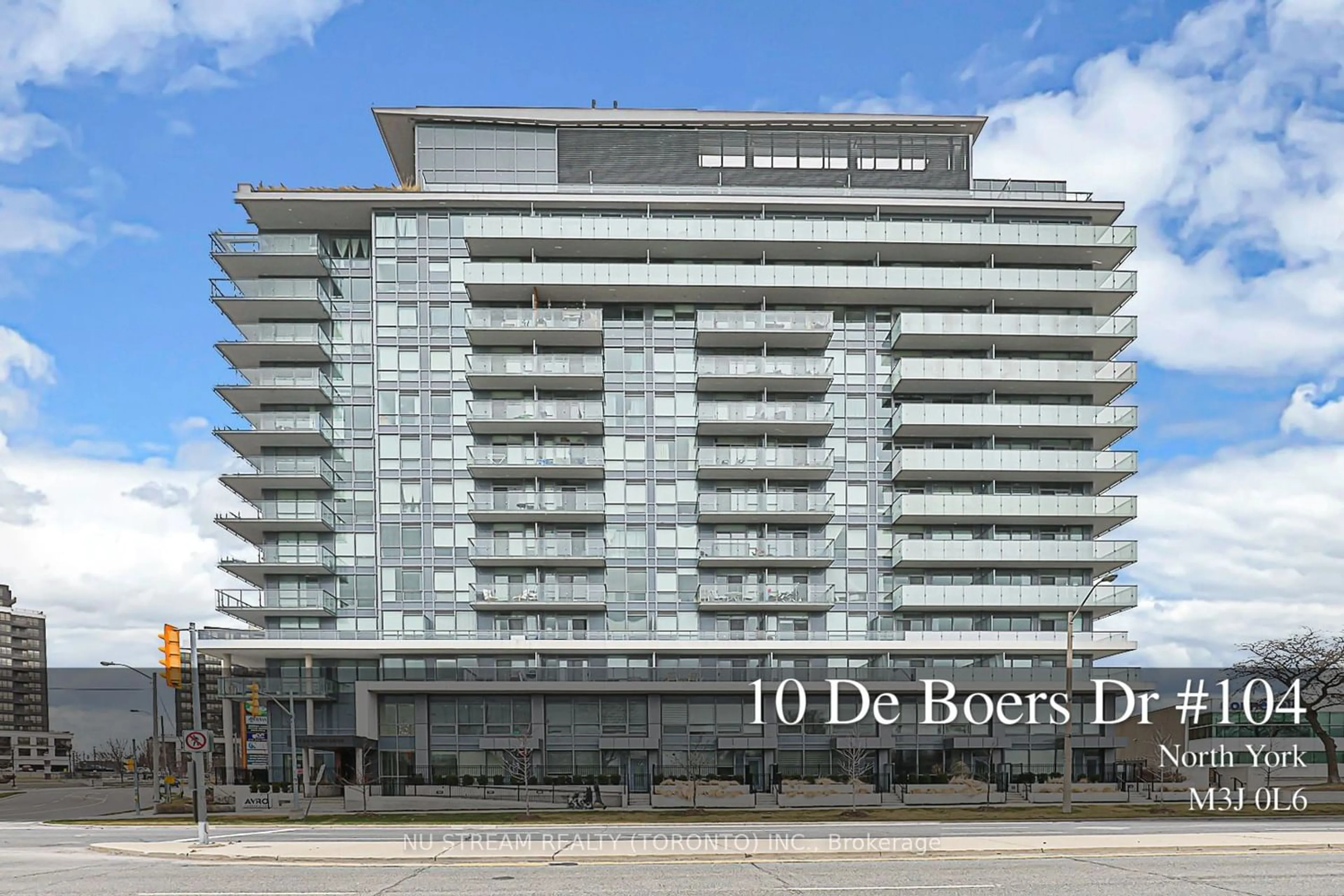 A pic from exterior of the house or condo for 10 De Boers Dr #TH04, Toronto Ontario M3J 0L6