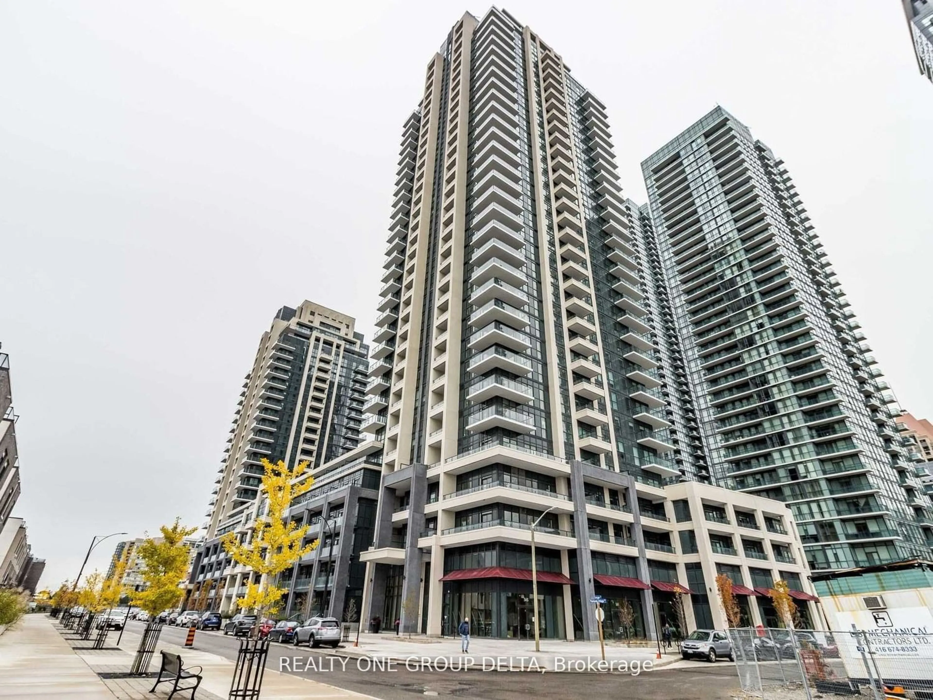 A pic from exterior of the house or condo for 4055 Parkside Village Dr #2, Mississauga Ontario L5B 0K8