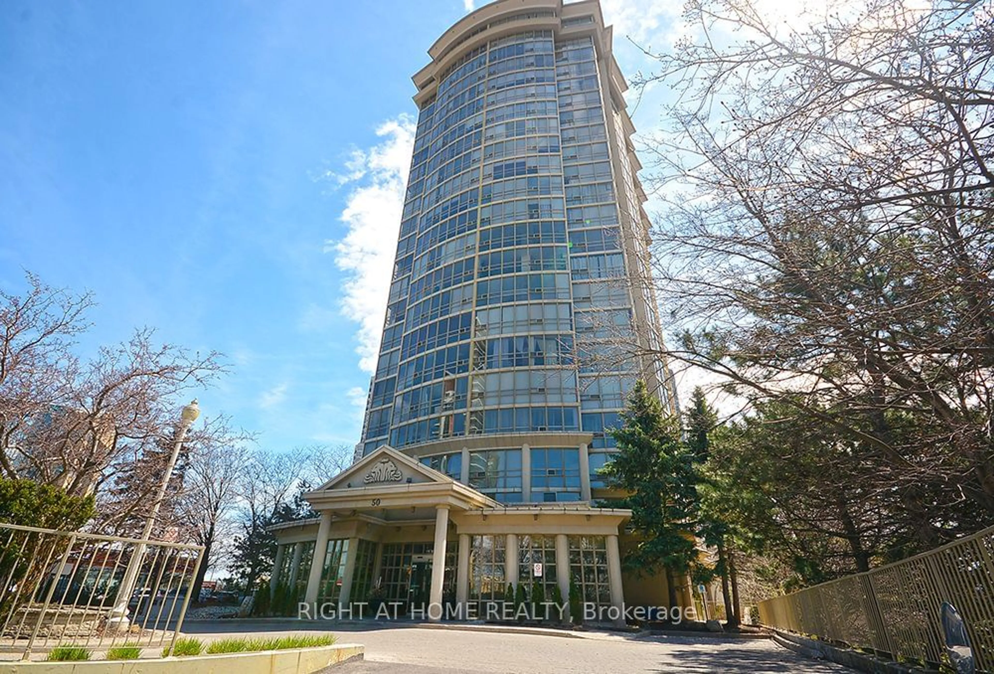 A pic from exterior of the house or condo for 50 Eglinton Ave #1204, Mississauga Ontario L5R 3P5