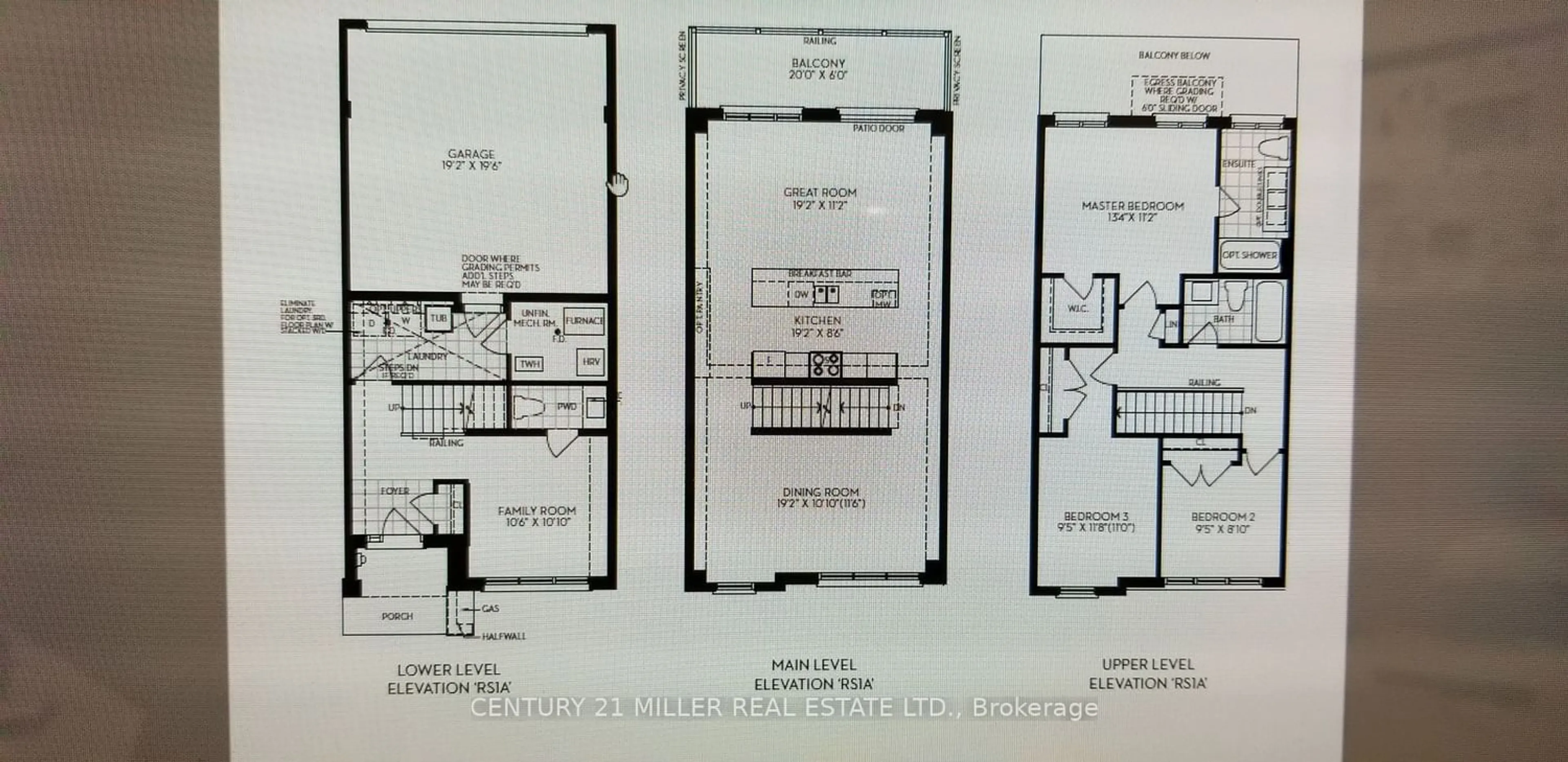 Floor plan for 3156 Mintwood Circ, Oakville Ontario L6H 0N9
