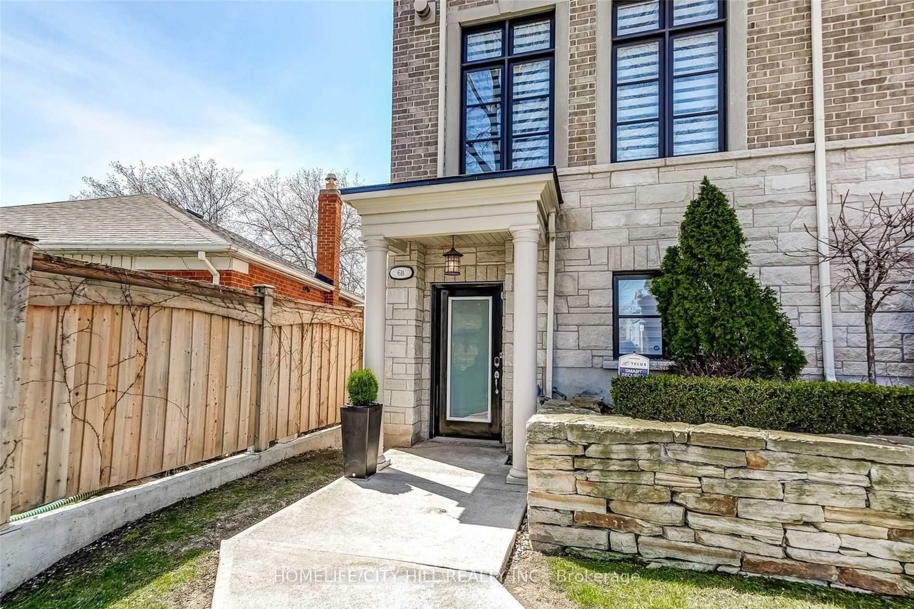 Home with brick exterior material for 6B Acorn Ave, Toronto Ontario M9B 0B7