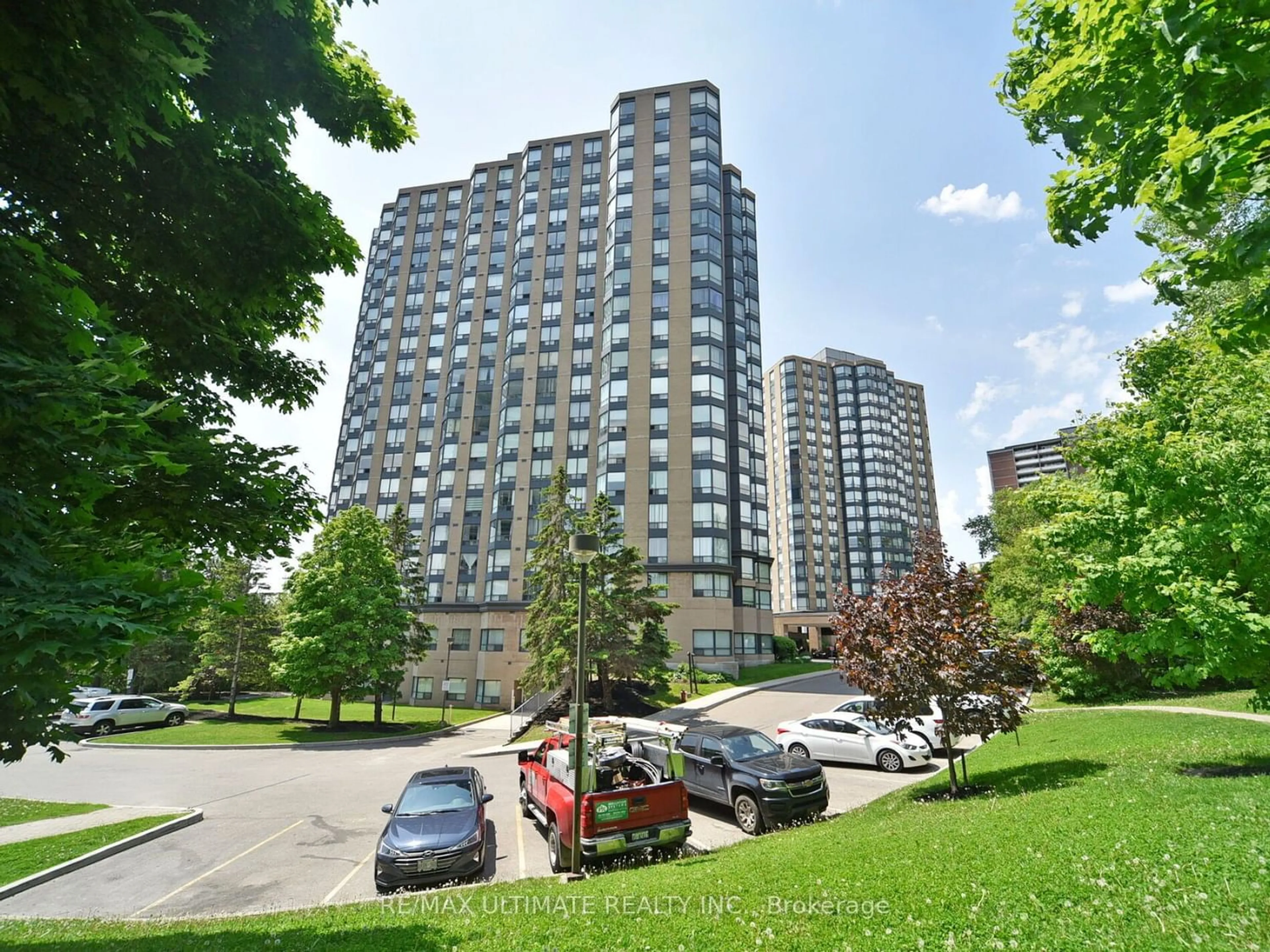 A pic from exterior of the house or condo for 1 Hickory Tree Rd #1201, Toronto Ontario M9N 3W4