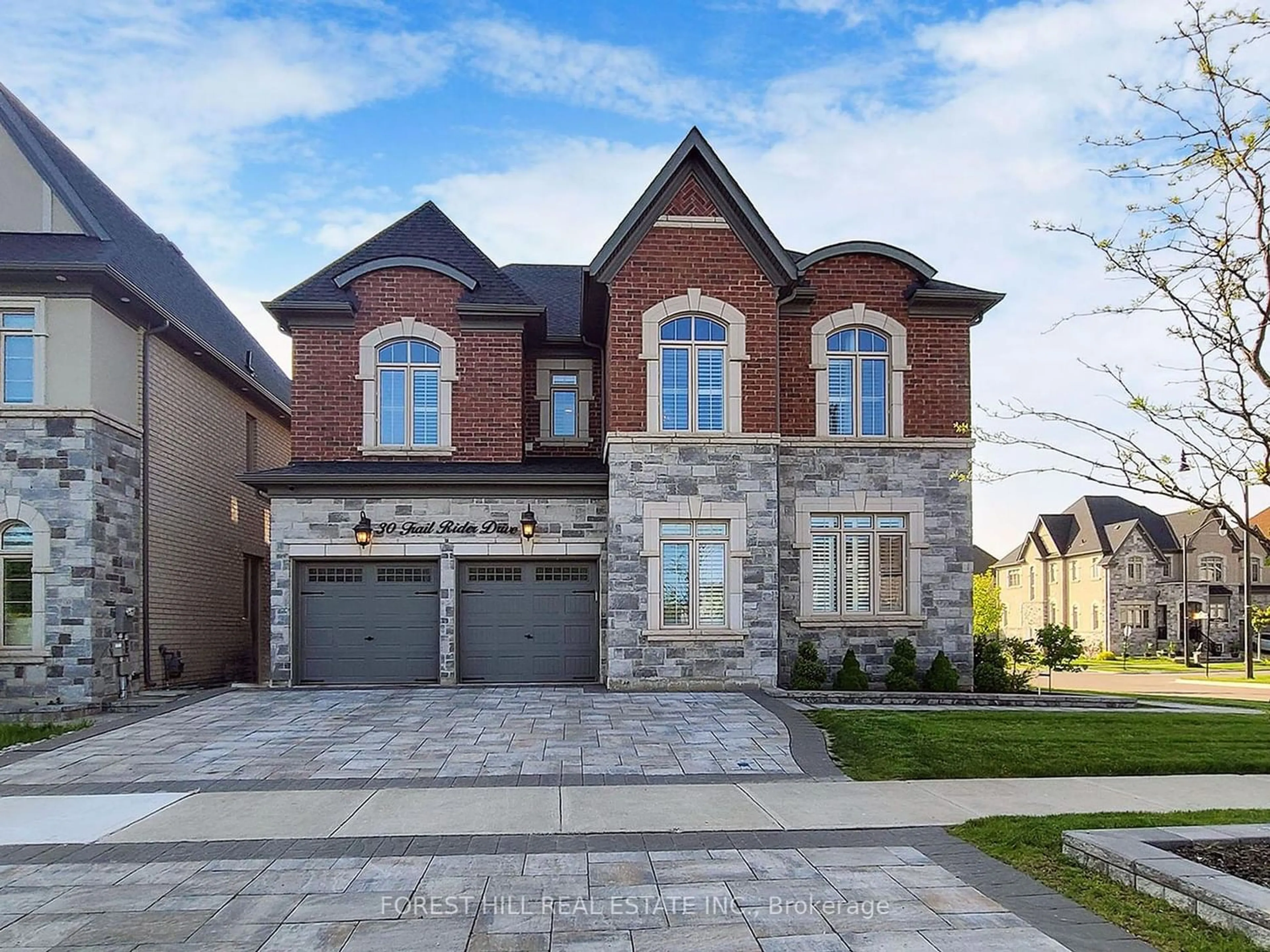 Home with brick exterior material for 30 Trail Rider Dr, Brampton Ontario L6P 4M4