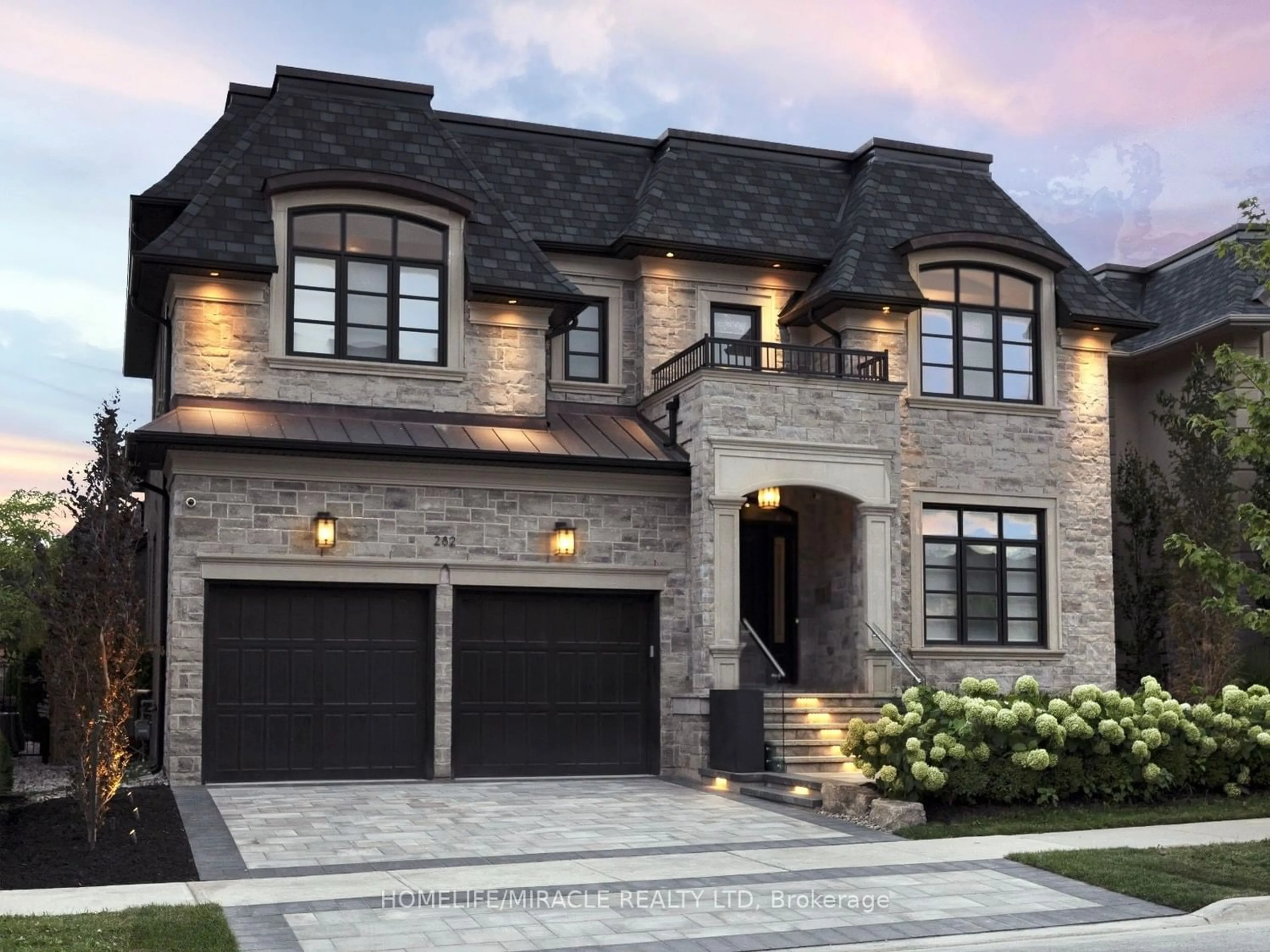 Home with brick exterior material for 282 Tudor Ave, Oakville Ontario L6K 0G9