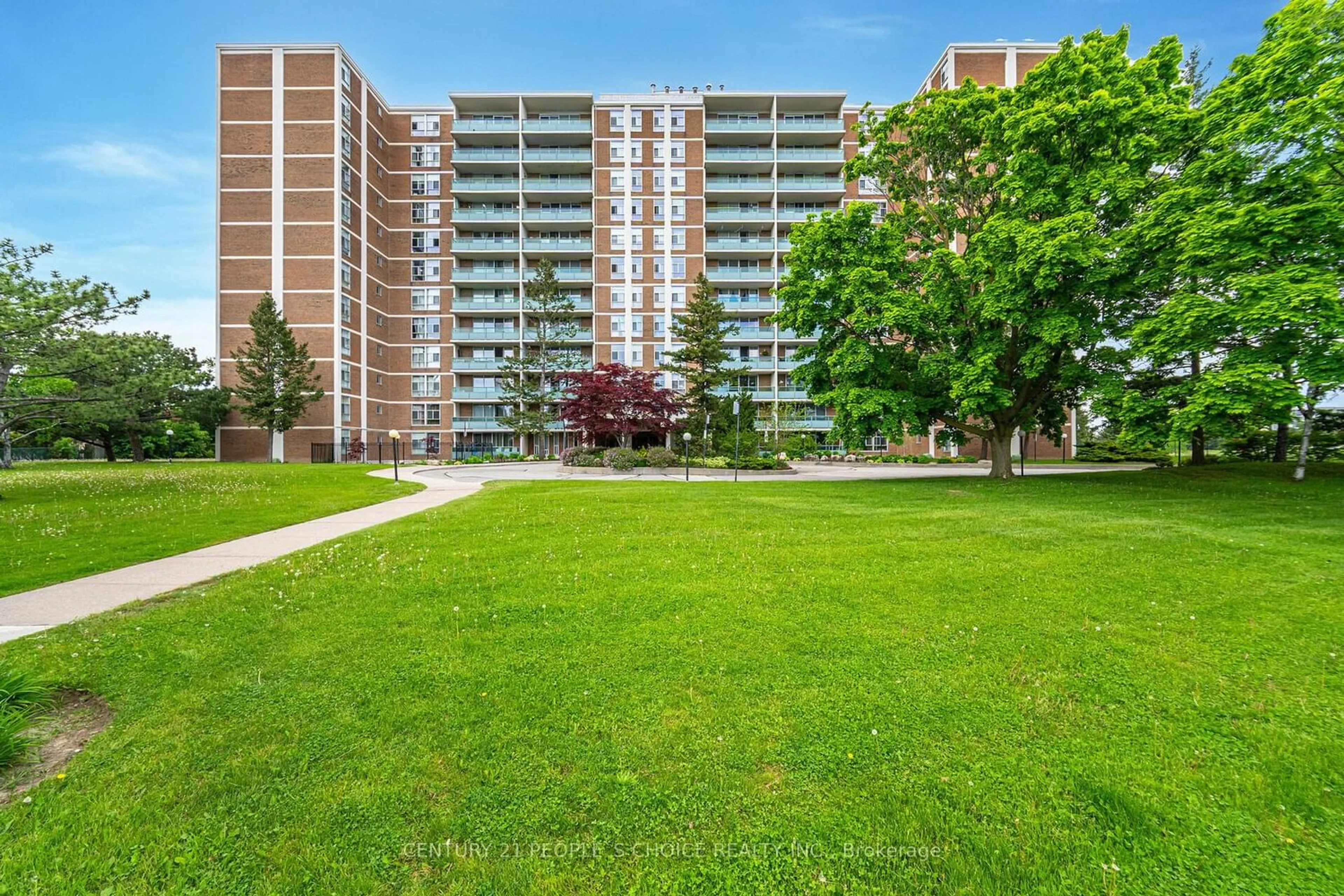 A pic from exterior of the house or condo for 44 Longbourne Dr #708, Toronto Ontario M9R 2M7