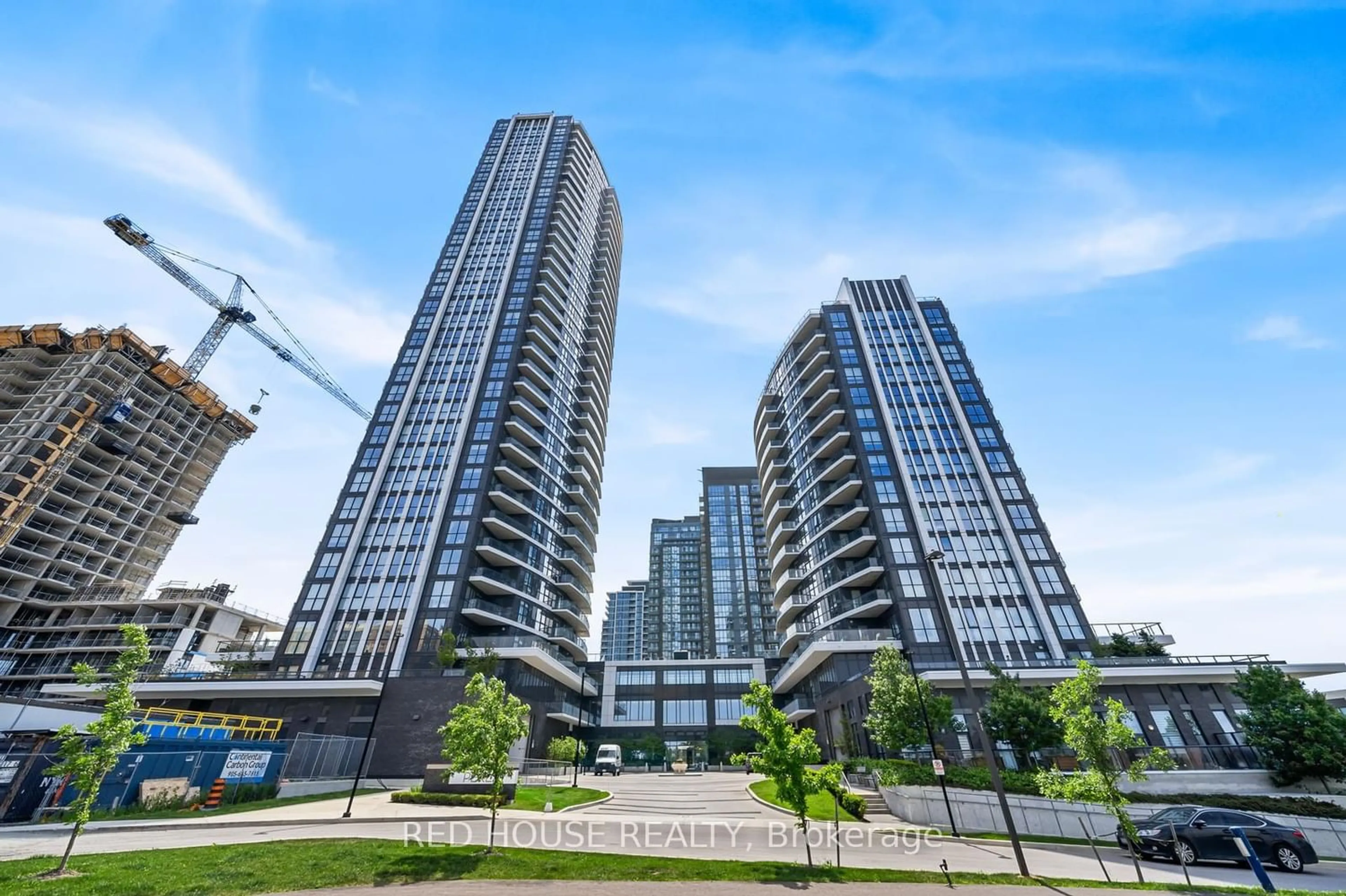 A pic from exterior of the house or condo for 35 Watergarden Dr #411, Mississauga Ontario L5R 0G8