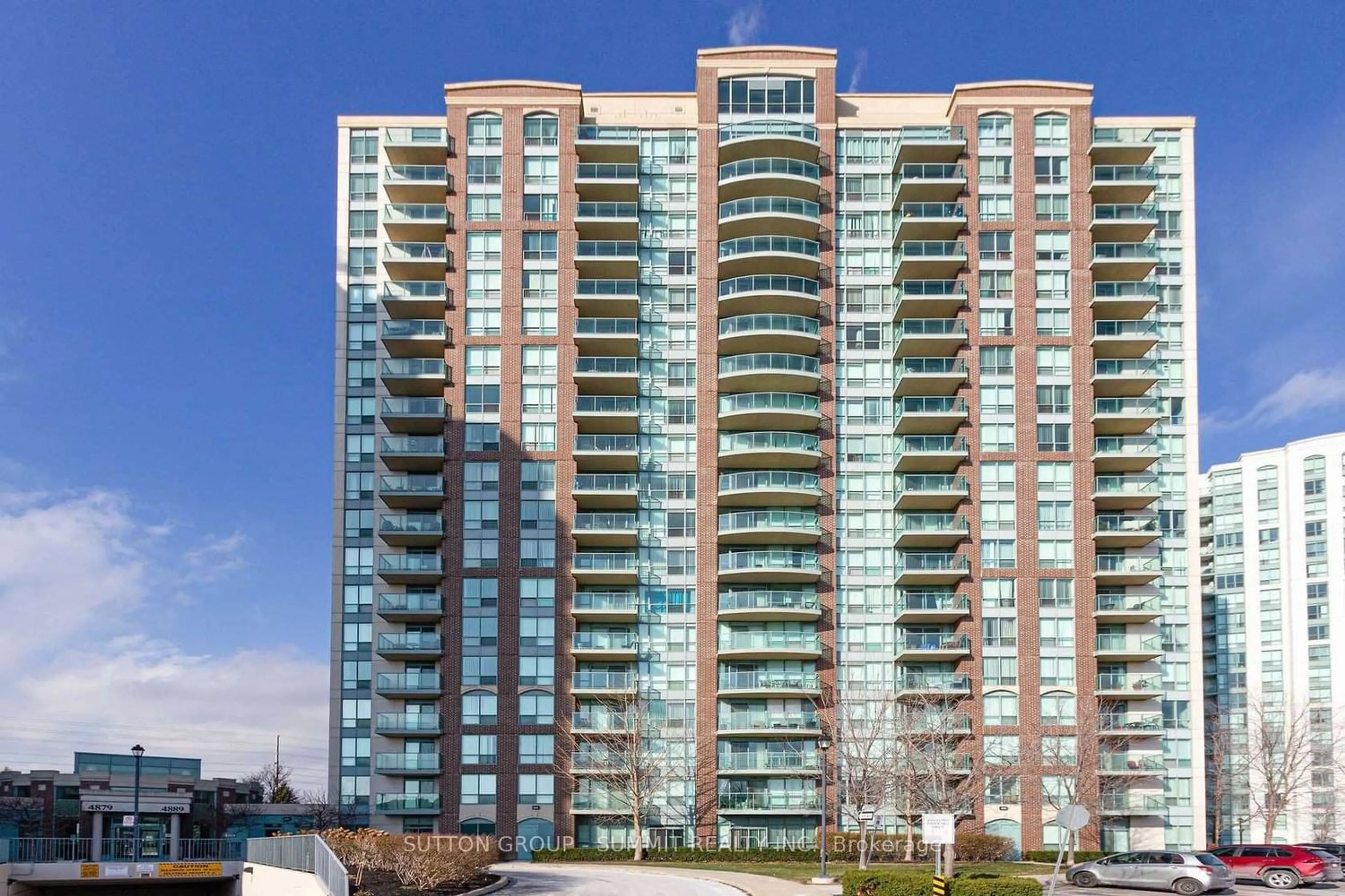 A pic from exterior of the house or condo for 4889 Kimbermount Ave #201, Mississauga Ontario L5M 7R9