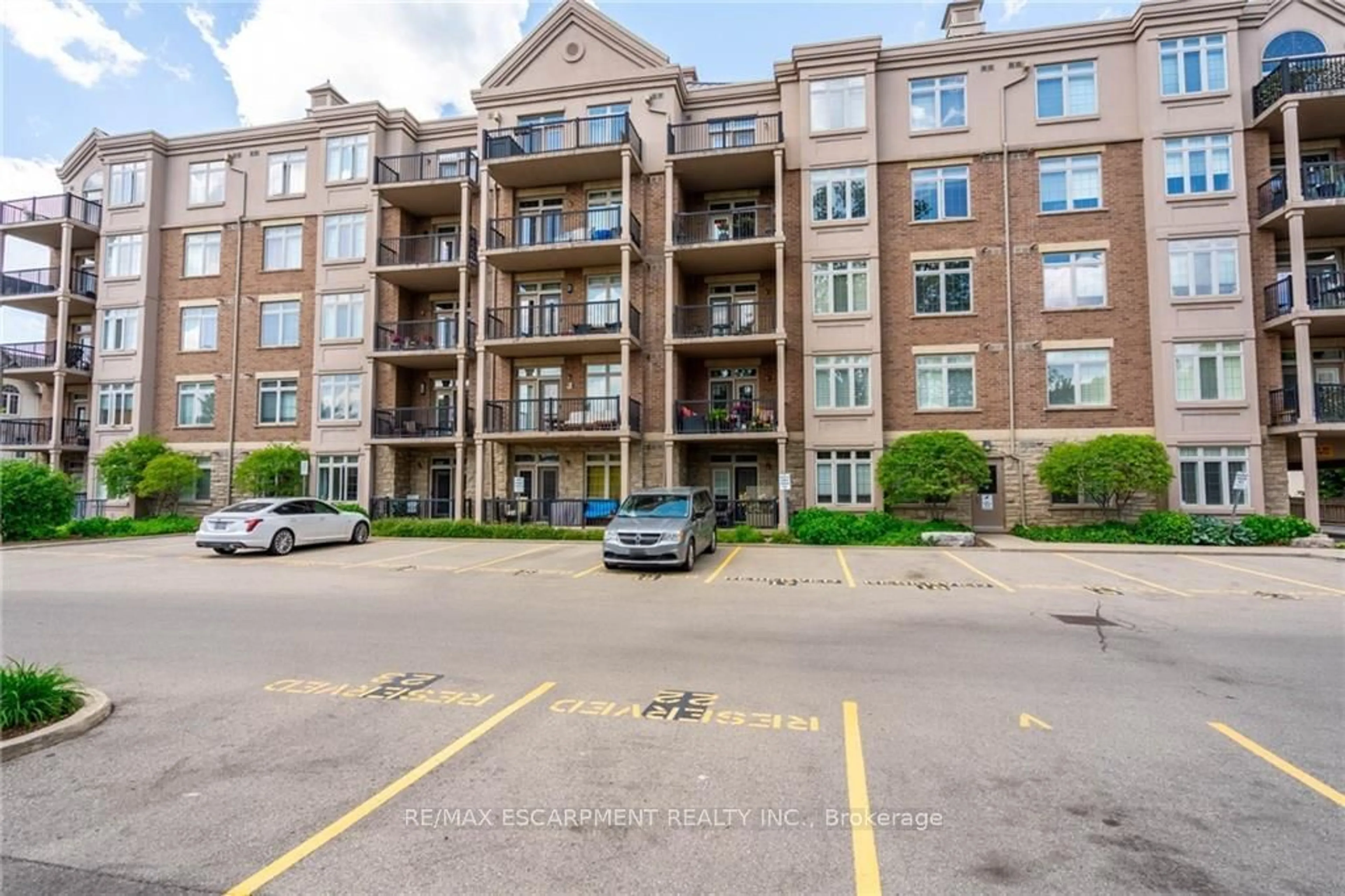 A pic from exterior of the house or condo for 396 Plains Rd #508, Burlington Ontario L7T 2C8