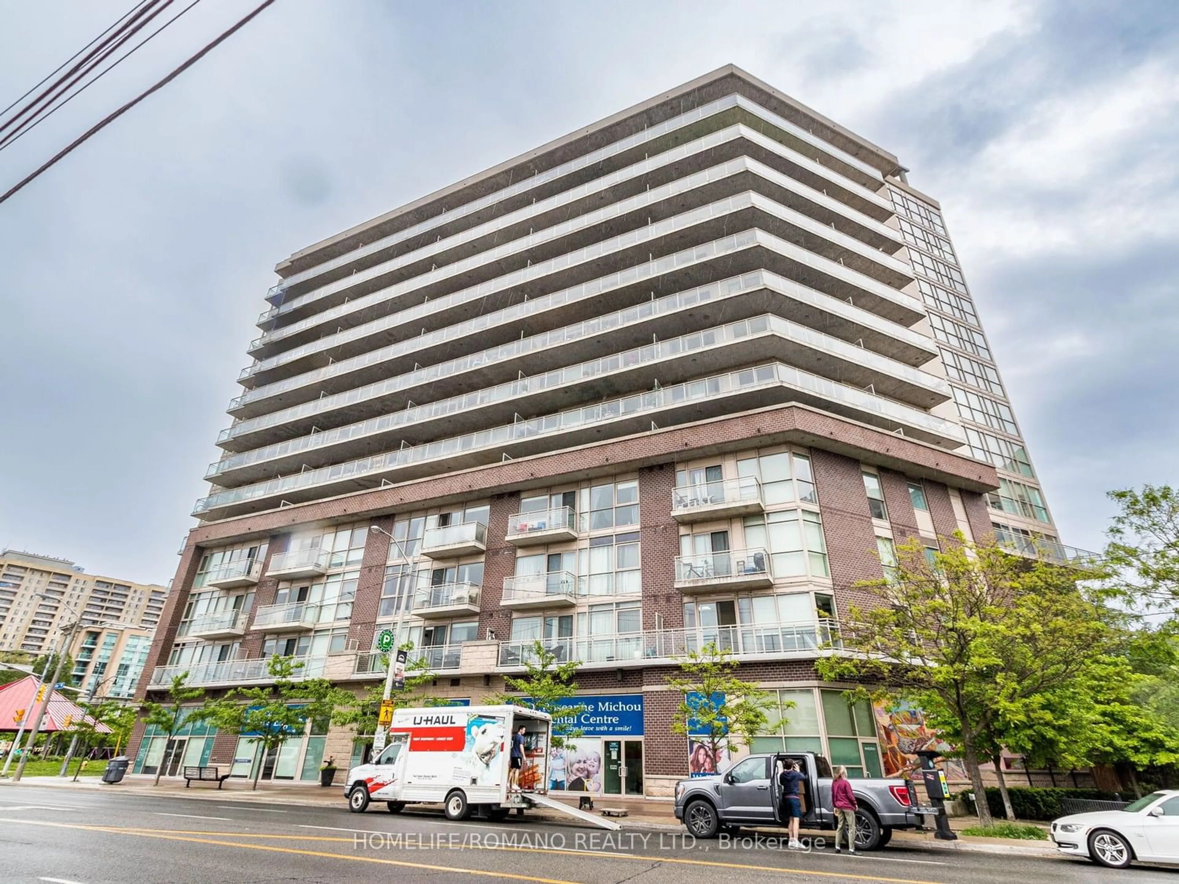 A pic from exterior of the house or condo for 5101 Dundas St #805, Toronto Ontario M9A 5G8