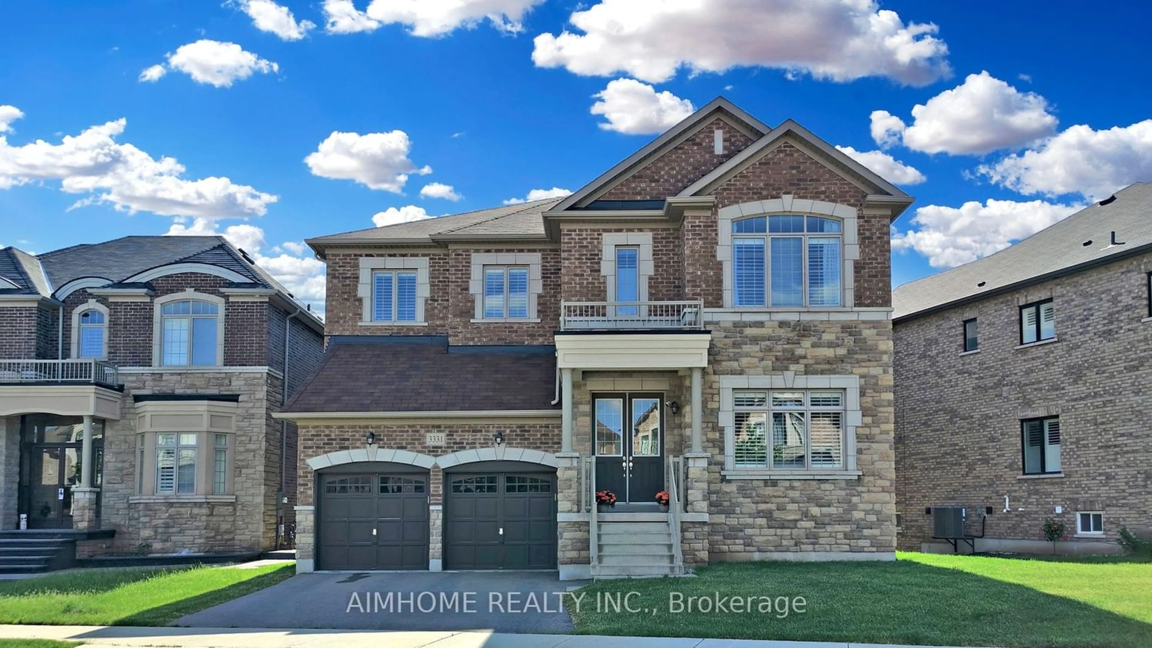 Home with brick exterior material for 3331 Meadow Marsh Cres, Oakville Ontario L6H 0T5