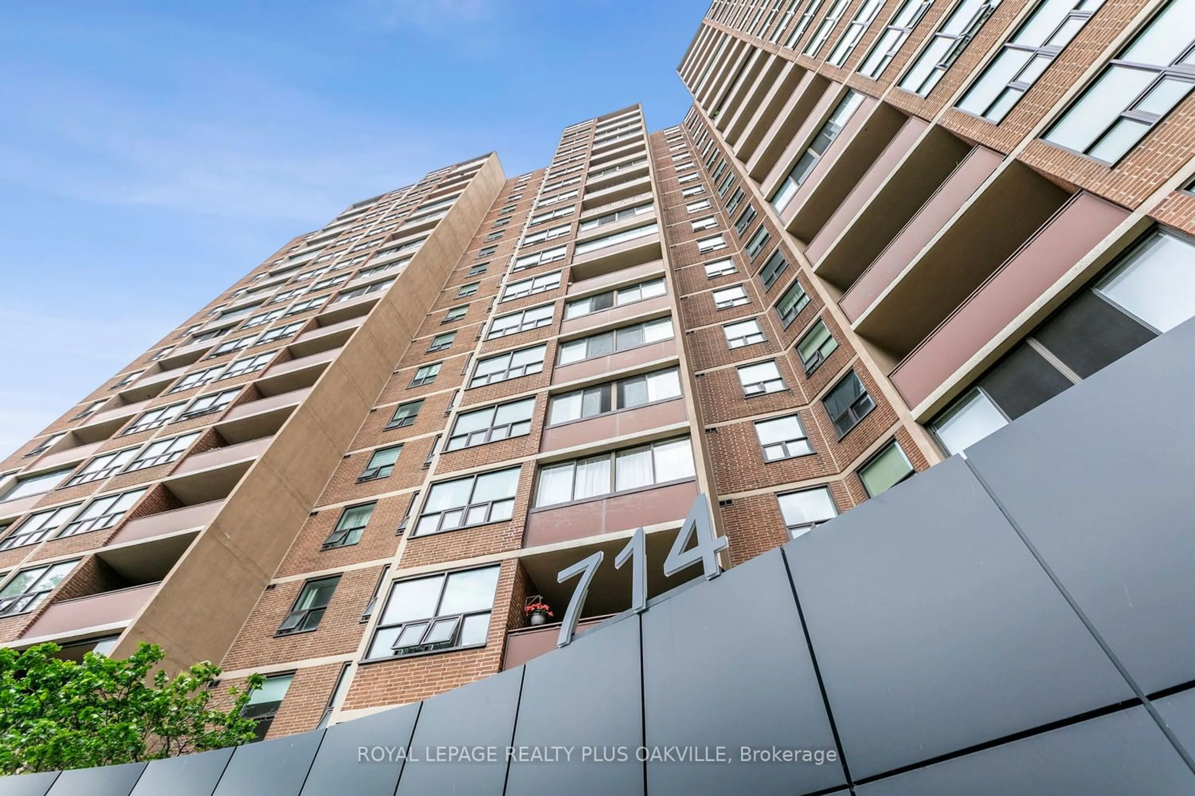 A pic from exterior of the house or condo for 714 The West Mall #909, Toronto Ontario M9C 4X1