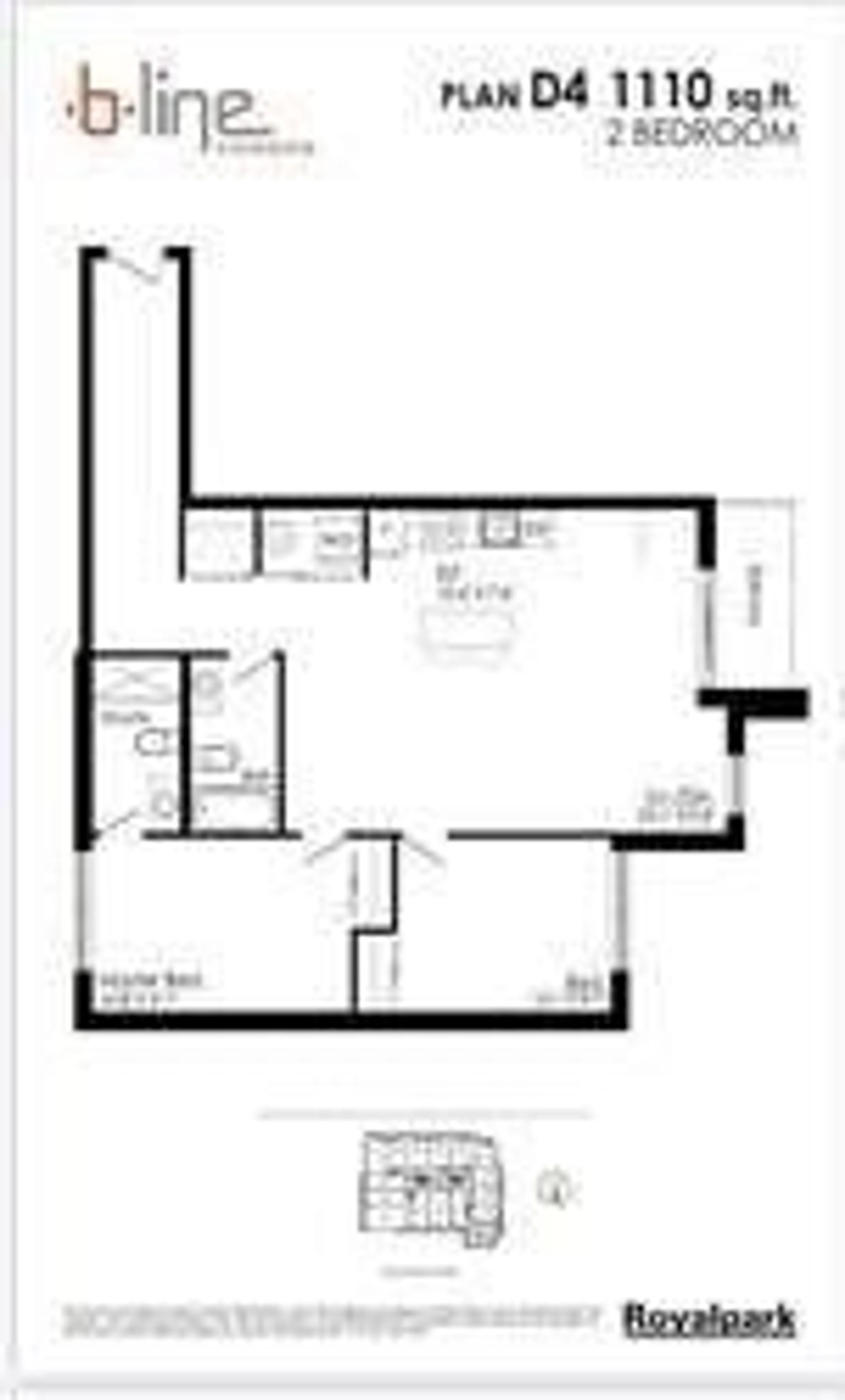 Floor plan for 408 Brown's Line #310, Toronto Ontario M8W 3T8