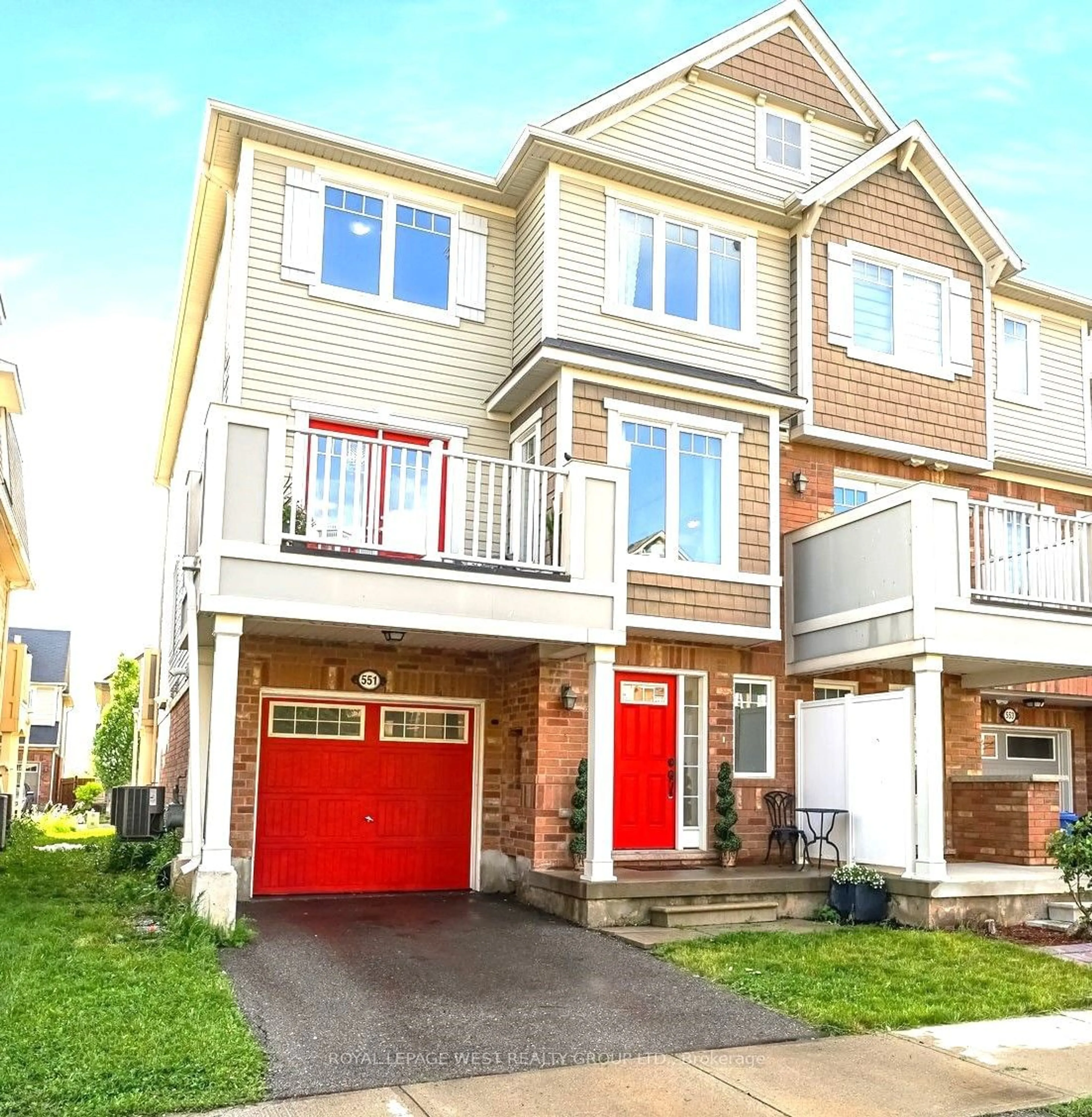 A pic from exterior of the house or condo for 551 Pharo Pt, Milton Ontario L9T 8H6