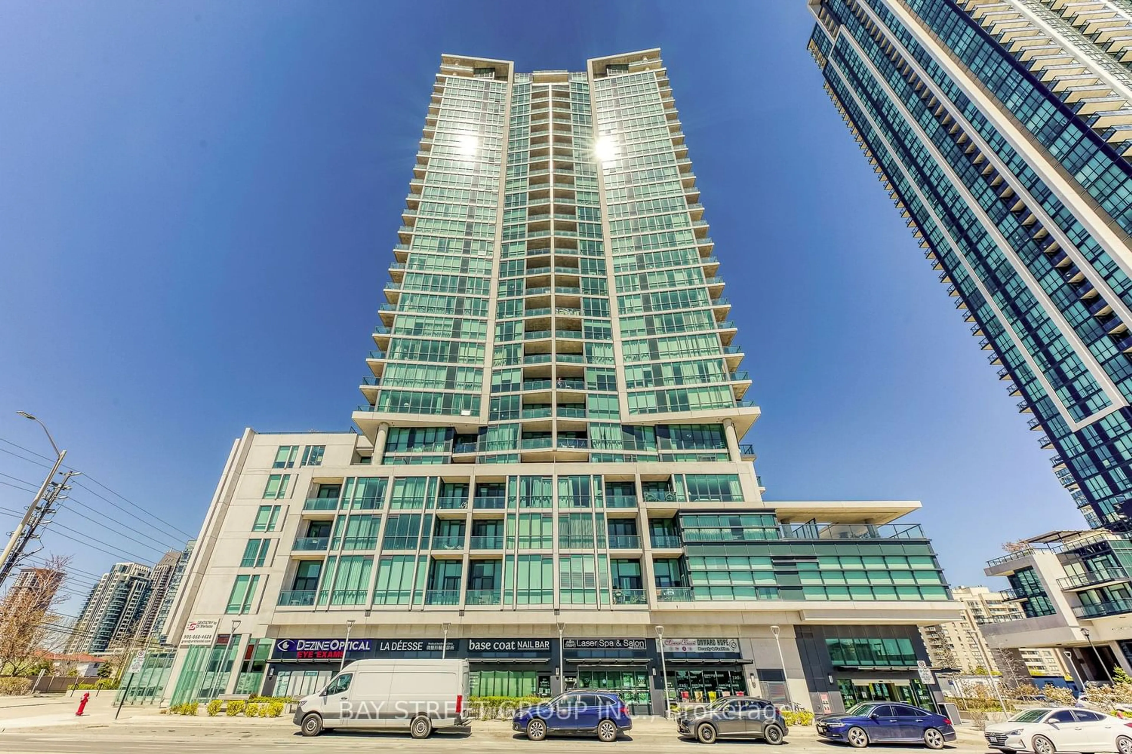 A pic from exterior of the house or condo for 3985 Grand Park Dr #2601, Mississauga Ontario L5B 0H8