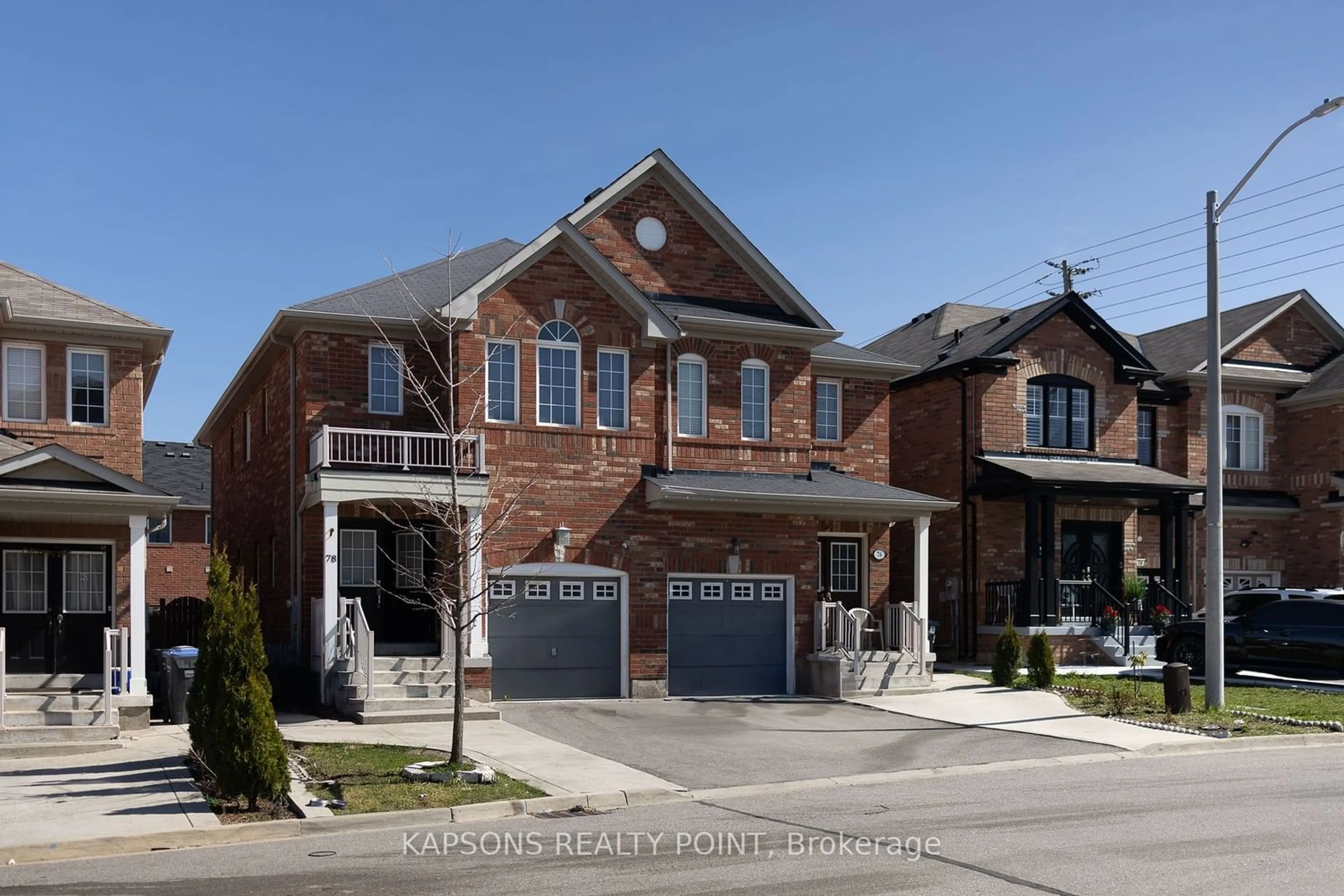 Home with brick exterior material for 78 Gulfbrook Circ, Brampton Ontario L6Z 0B6