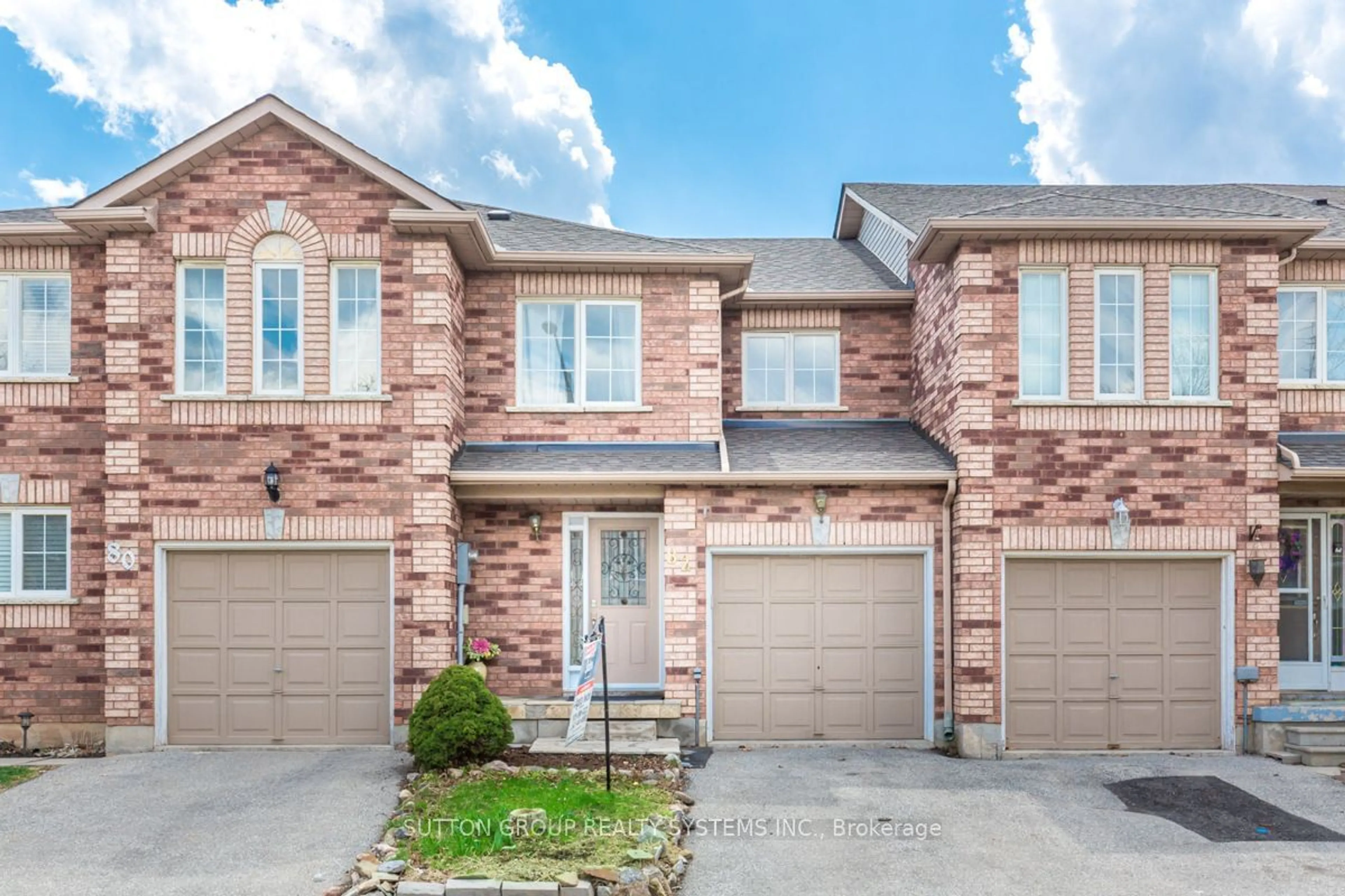 Home with brick exterior material for 100 Brickyard Way #82, Brampton Ontario L6V 4N1