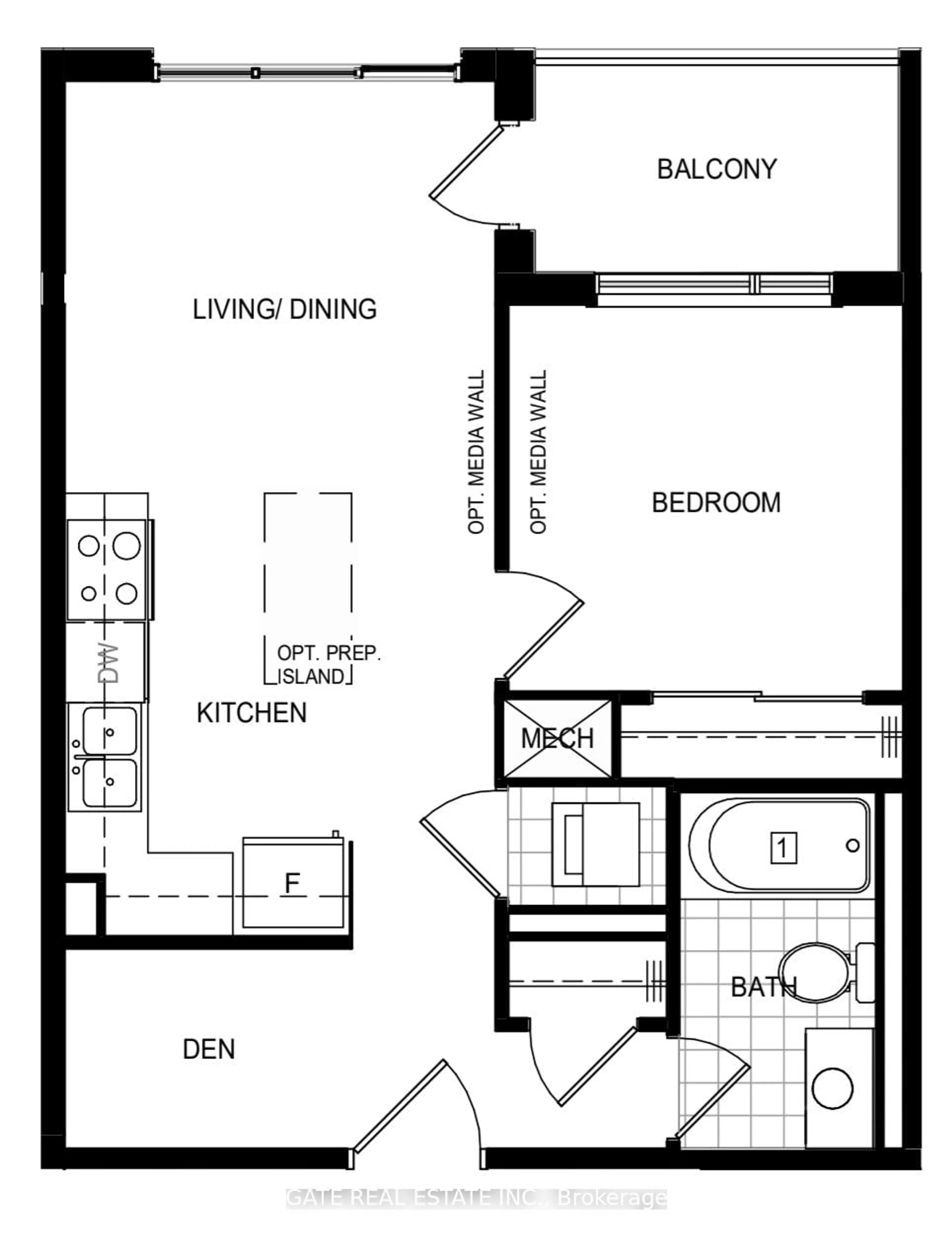 Floor plan for 3265 Carding Mill Tr #509, Oakville Ontario L6M 5P7