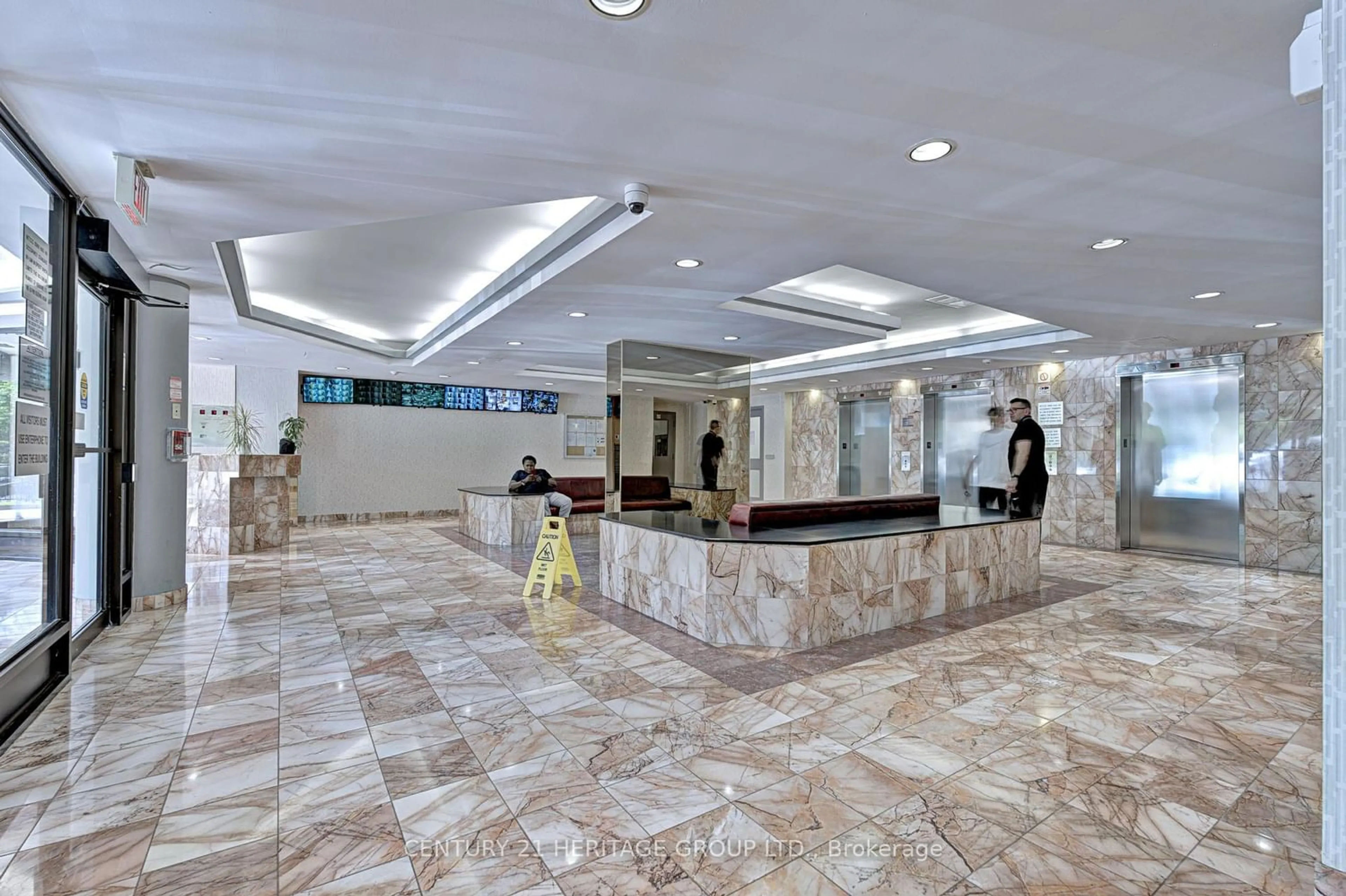 Indoor lobby for 5 Rowntree Rd #1205, Toronto Ontario M9V 5G9