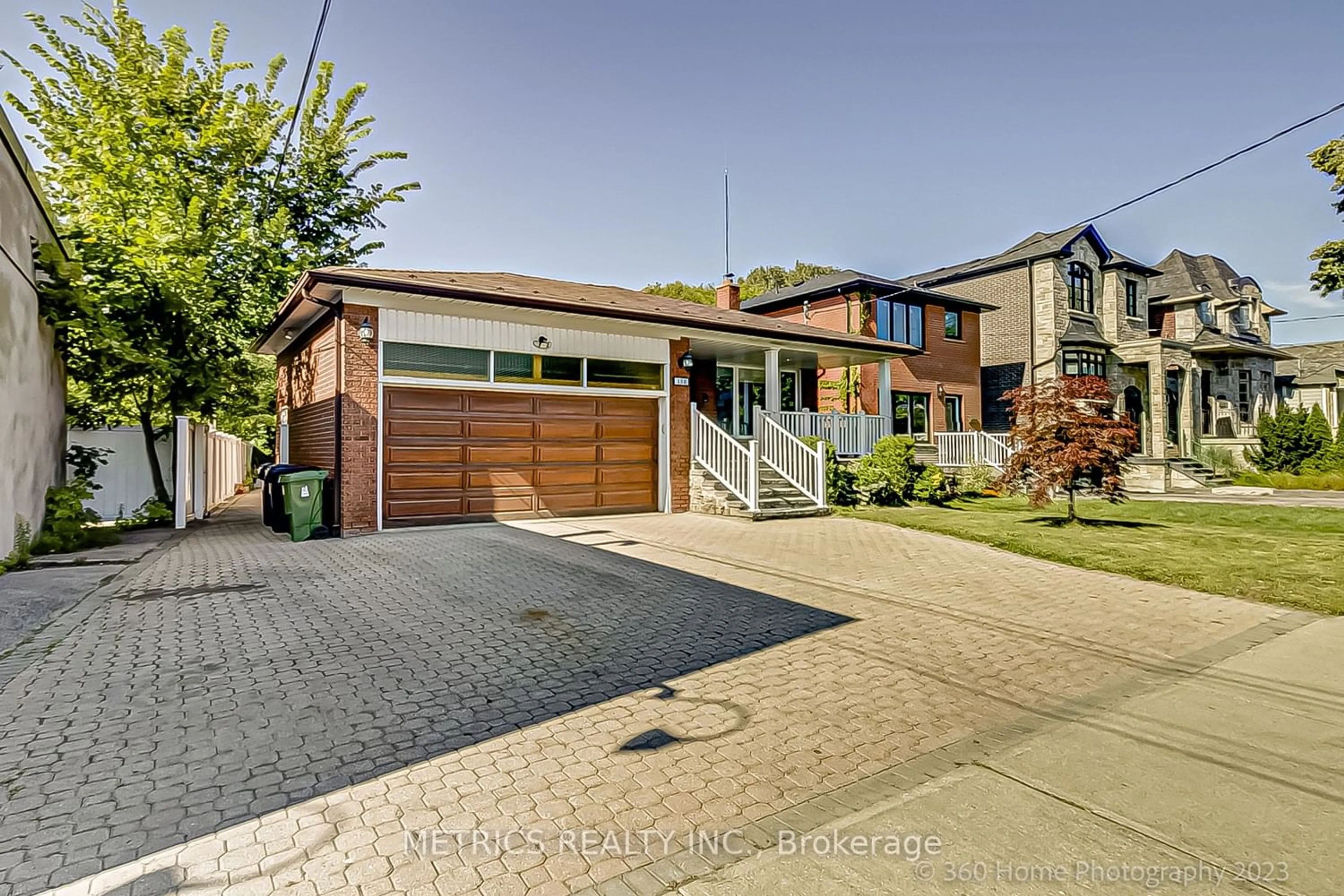 Home with brick exterior material for 406 Glen Park Ave, Toronto Ontario M6B 2E5
