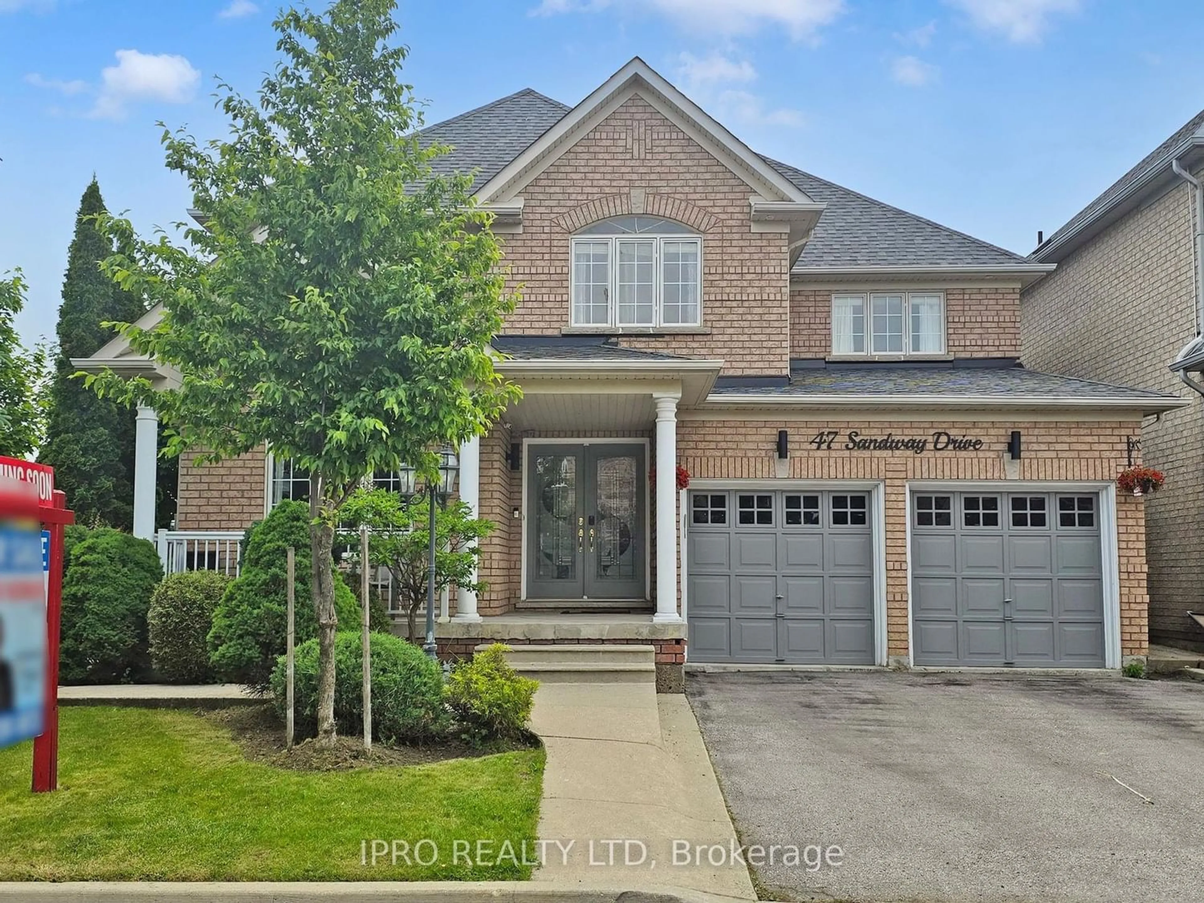 Home with brick exterior material for 47 Sandway Dr, Brampton Ontario L7A 2T8