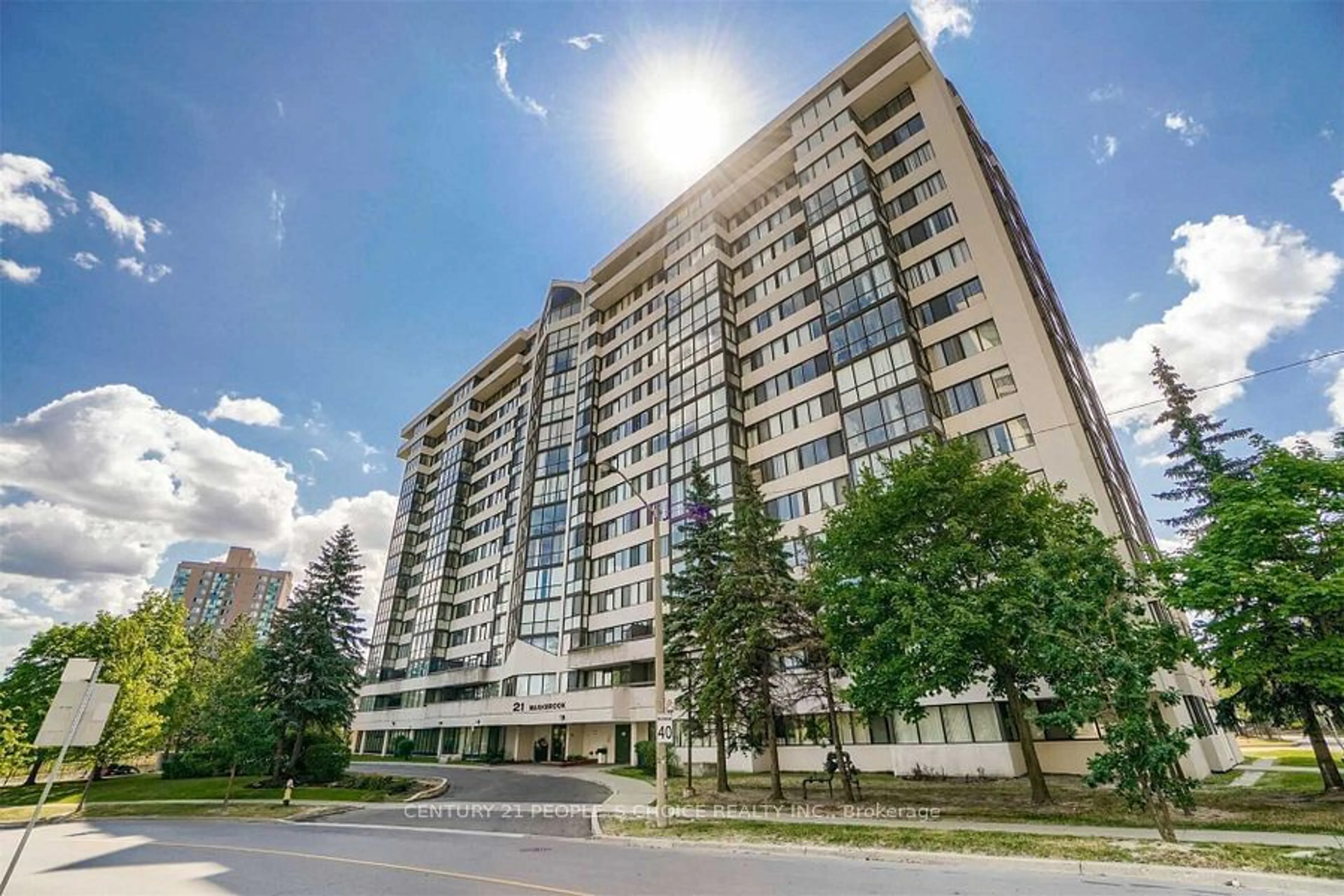 A pic from exterior of the house or condo for 21 Markbrook Lane #206, Toronto Ontario M9V 5E4