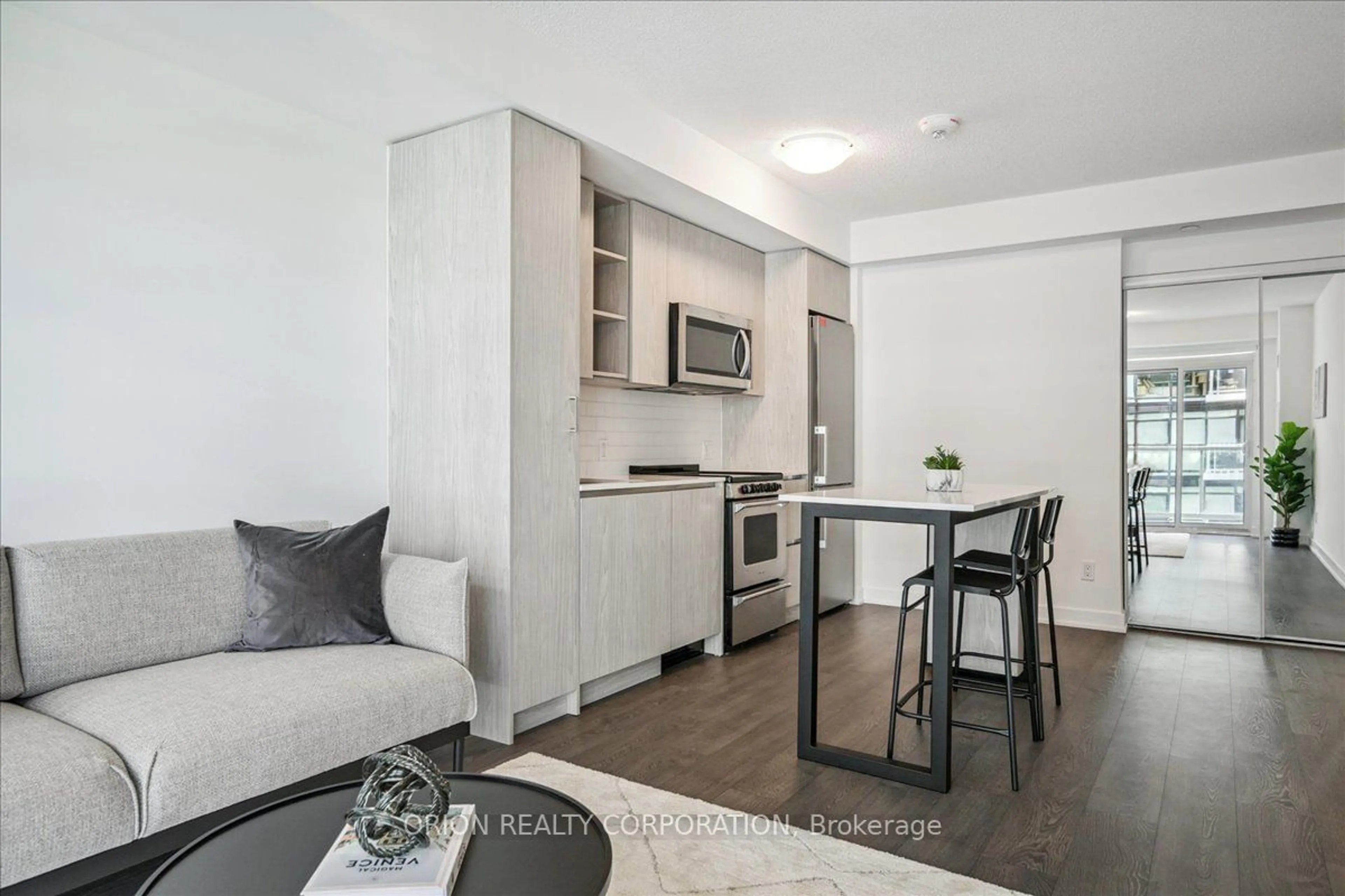 Open concept kitchen, unknown for 251 Manitoba St #709, Toronto Ontario M8Y 0C7