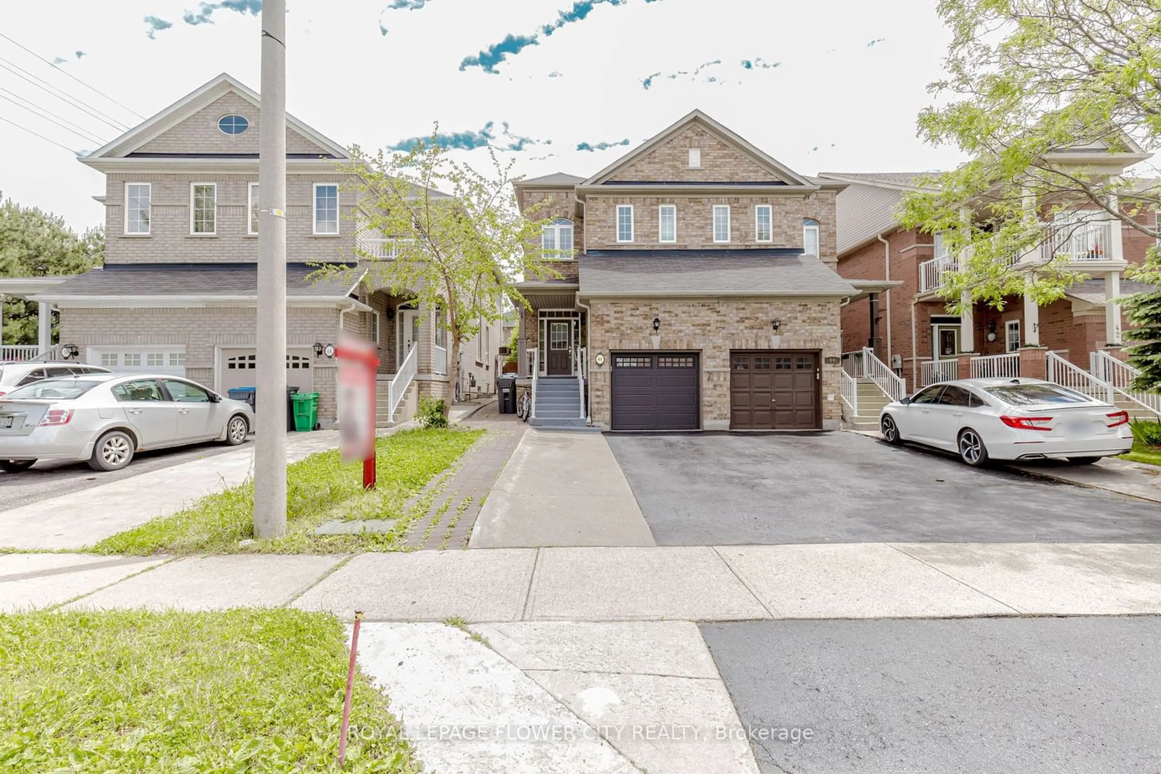 Street view for 46 Nathaniel Cres, Brampton Ontario L6Y 5M5