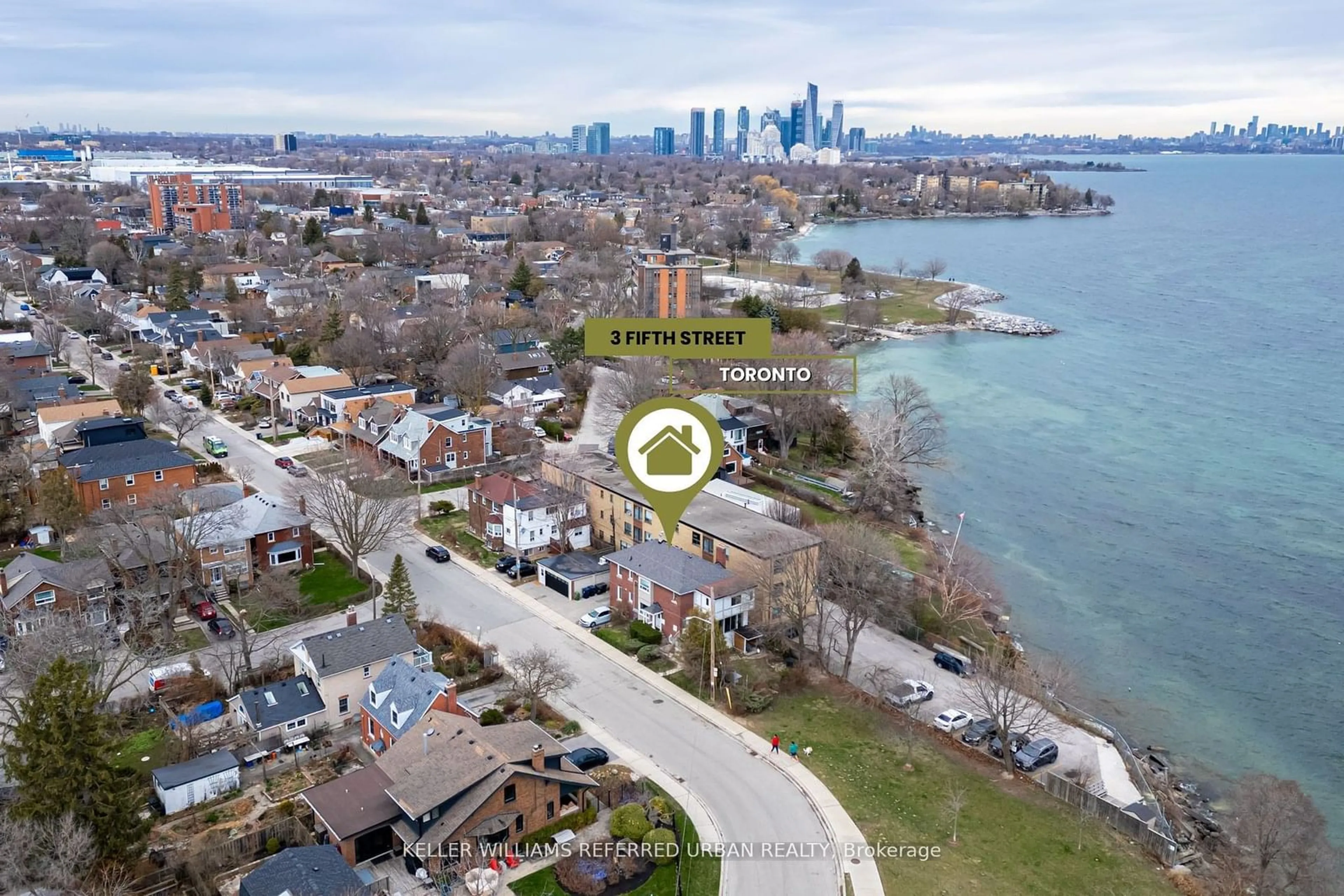 Lakeview for 3 Fifth St, Toronto Ontario M8V 2Y8