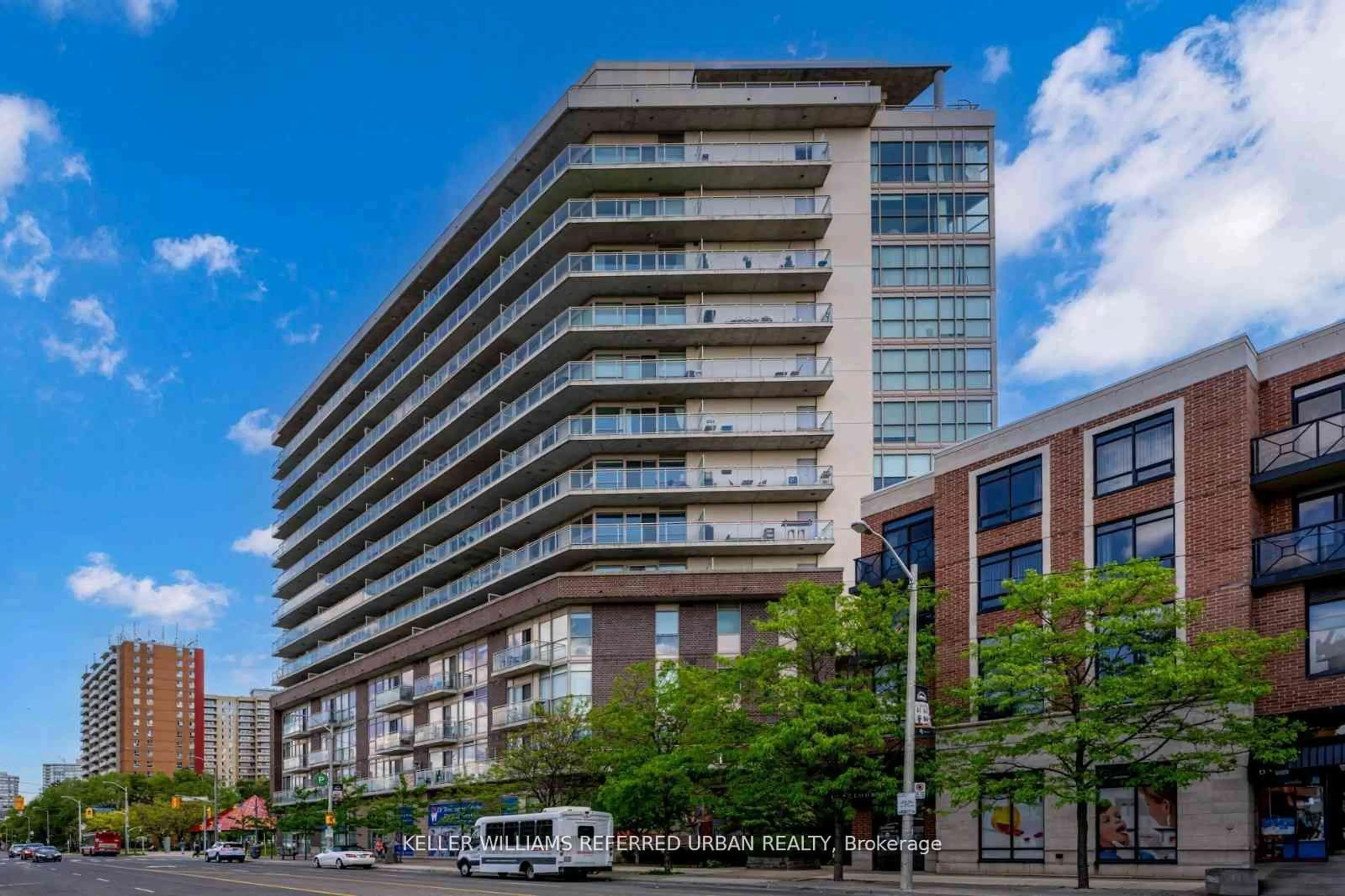 A pic from exterior of the house or condo for 5101 Dundas St #312, Toronto Ontario M9A 5G8