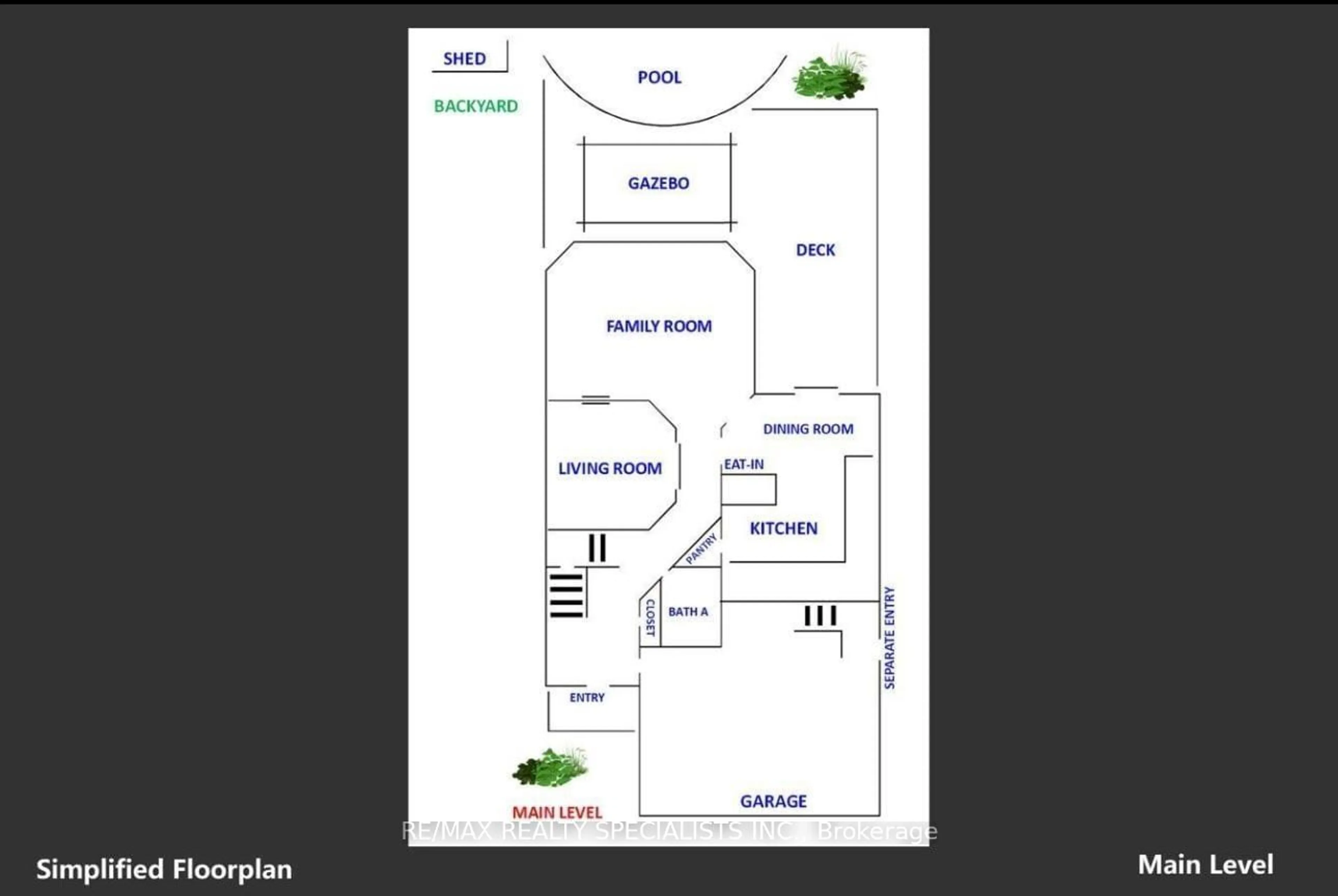 Floor plan for 10 Banington Cres, Brampton Ontario L7A 1G4